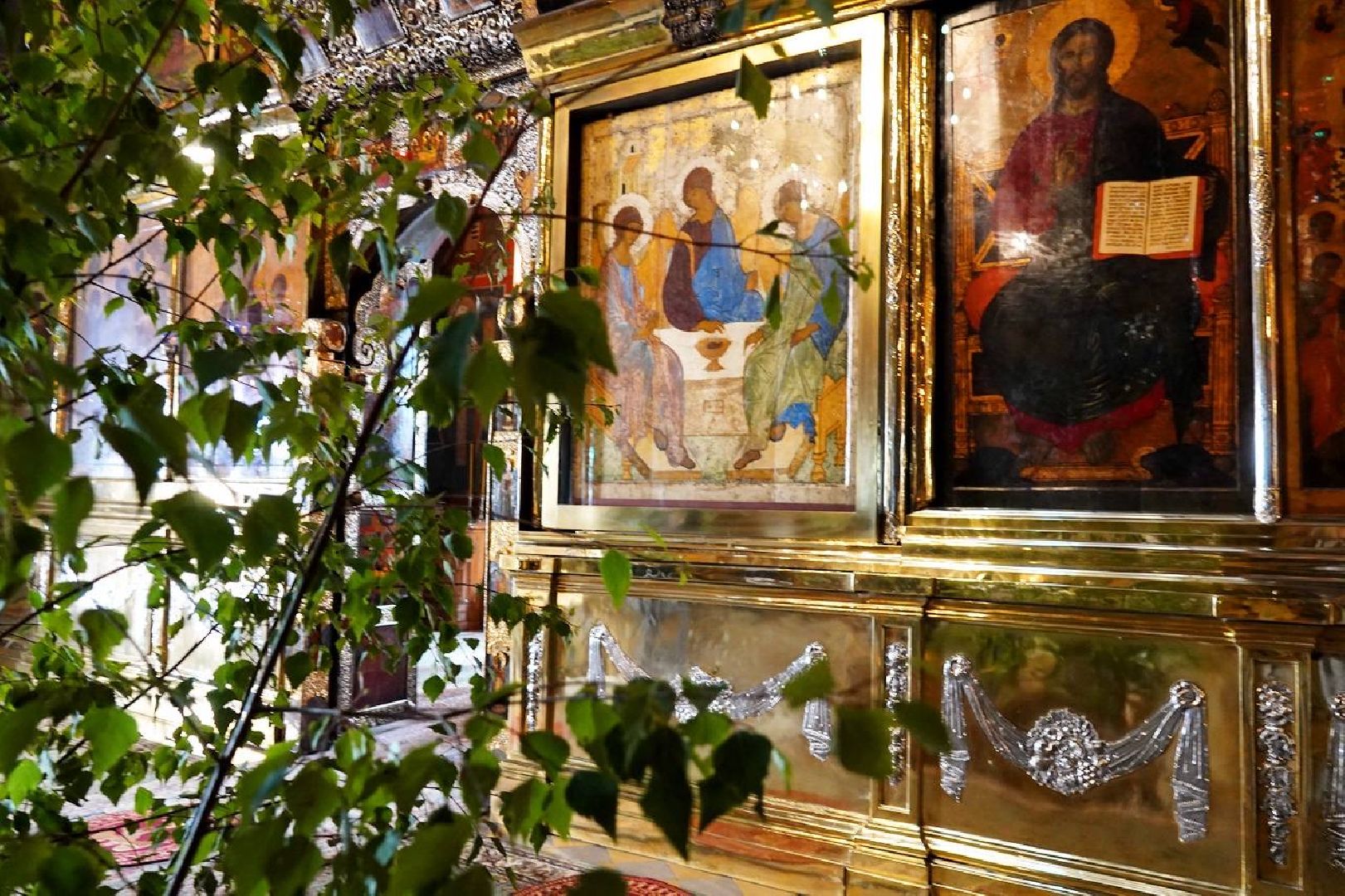 патриарх кирилл ,  сергиев посад , сергиево-посадский городской округ, вера, троица, троице-сергиева лавра ,