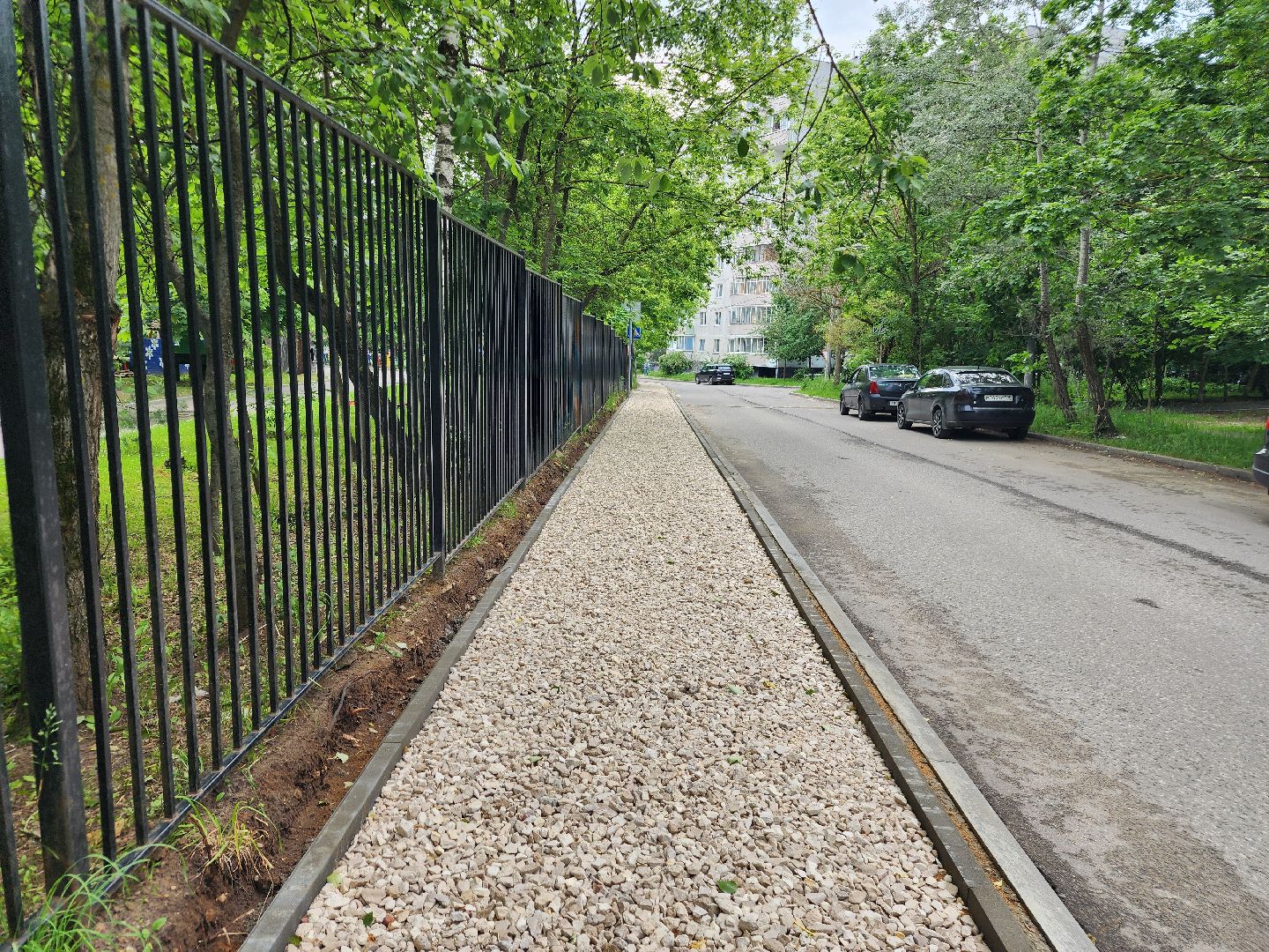 фрязино, пешеходная дорожка, народная тропа, благоустройство,