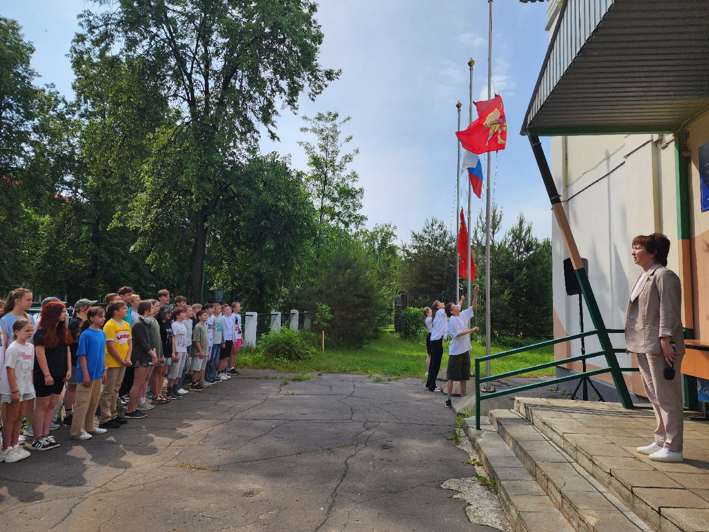 Элетросталь, лагерь, пришкольный лагерь, дети, технологии, физика, образование,