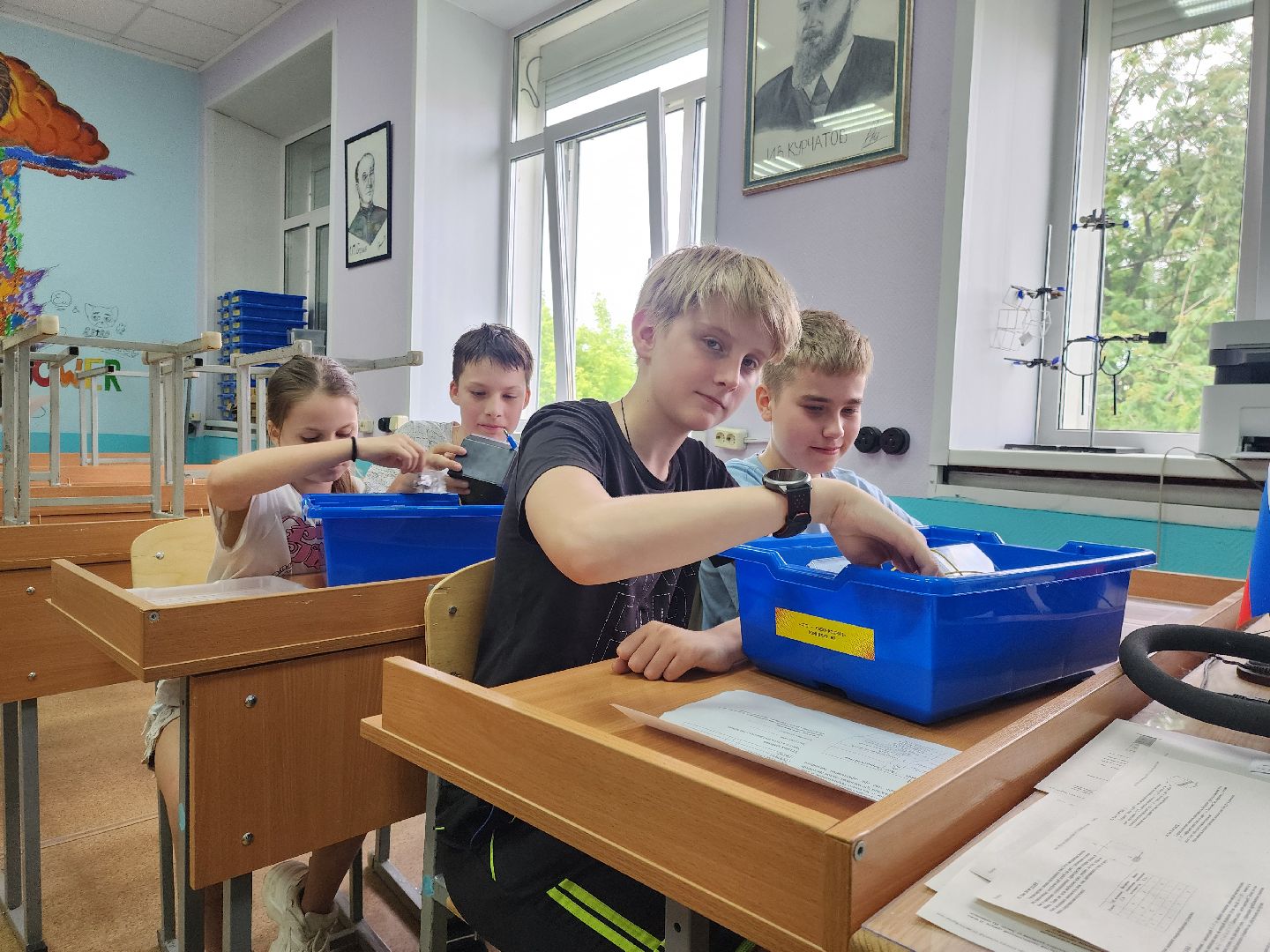 Элетросталь, лагерь, пришкольный лагерь, дети, технологии, физика, образование,