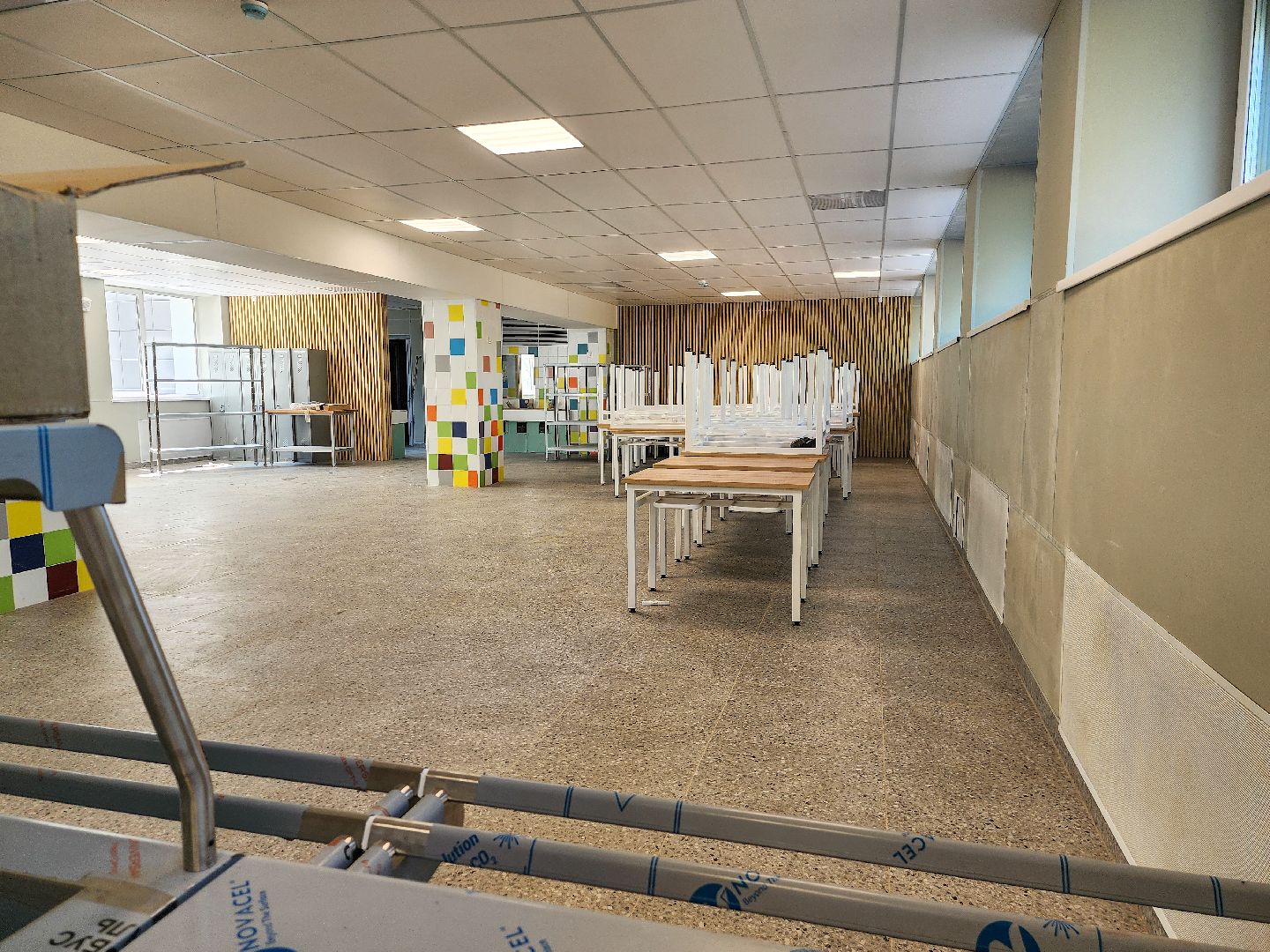 Подольск, гимназия имени подольских курсантов, капремонт, новая мебель,