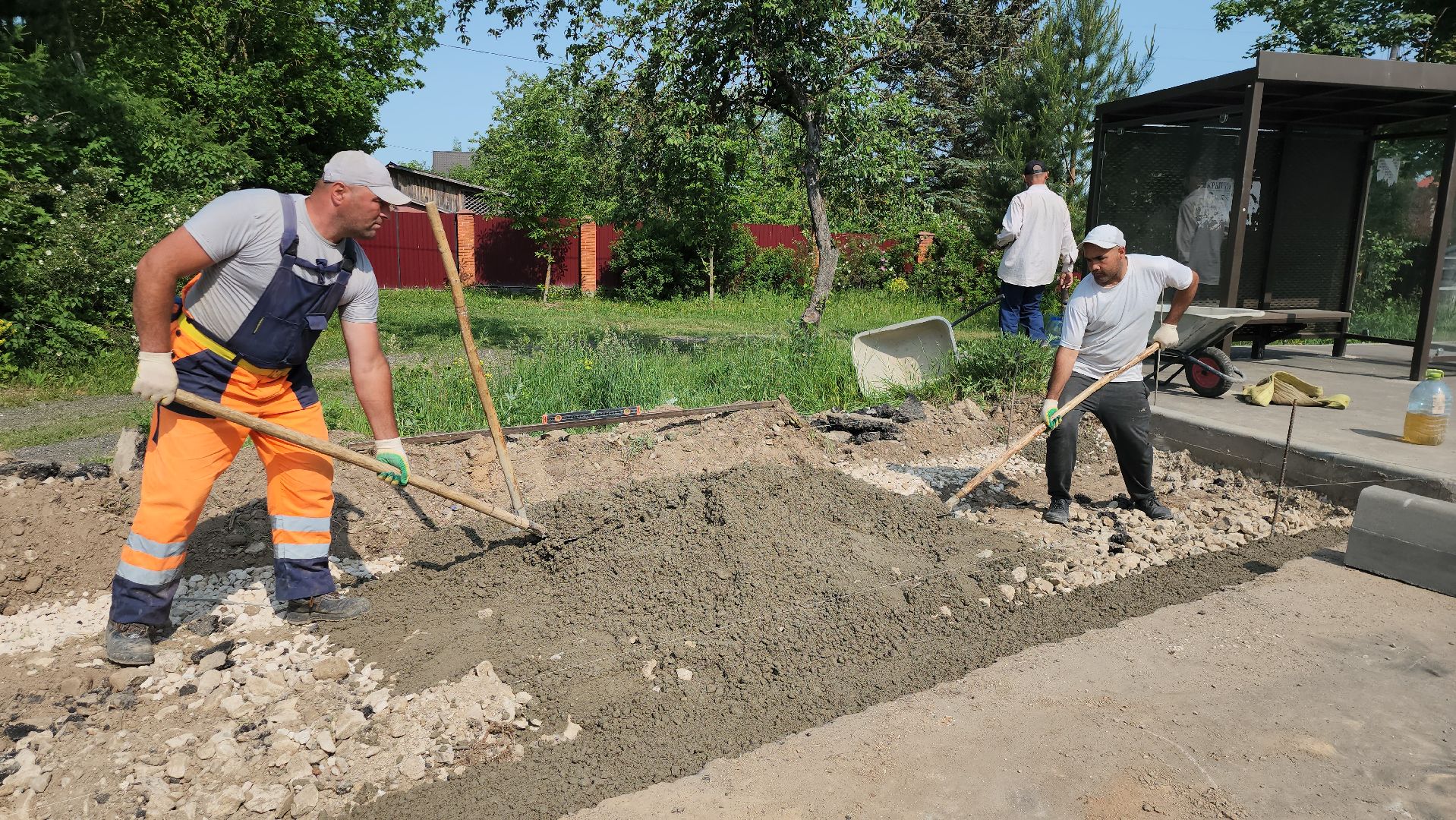 серпухов, подмосковье, ремонт дороги,