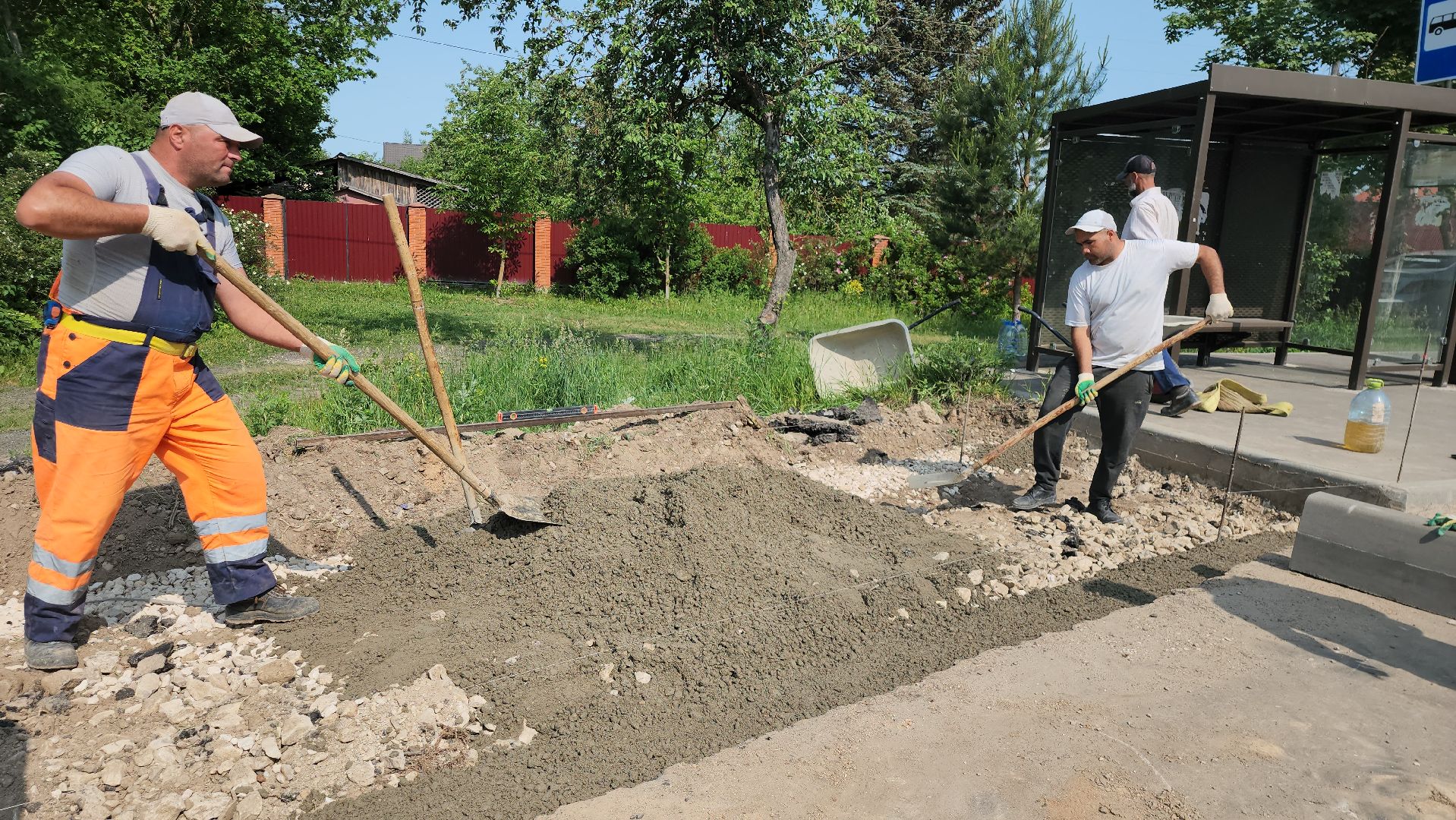 серпухов, подмосковье, ремонт дороги,