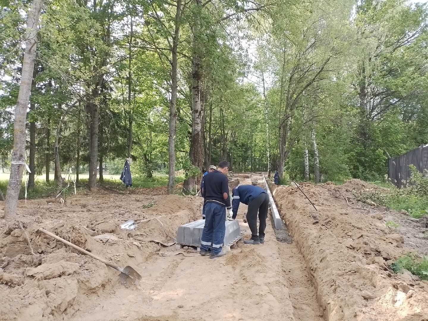 городской округ восход, строителсьтво, благоустройство, школа, аллея,