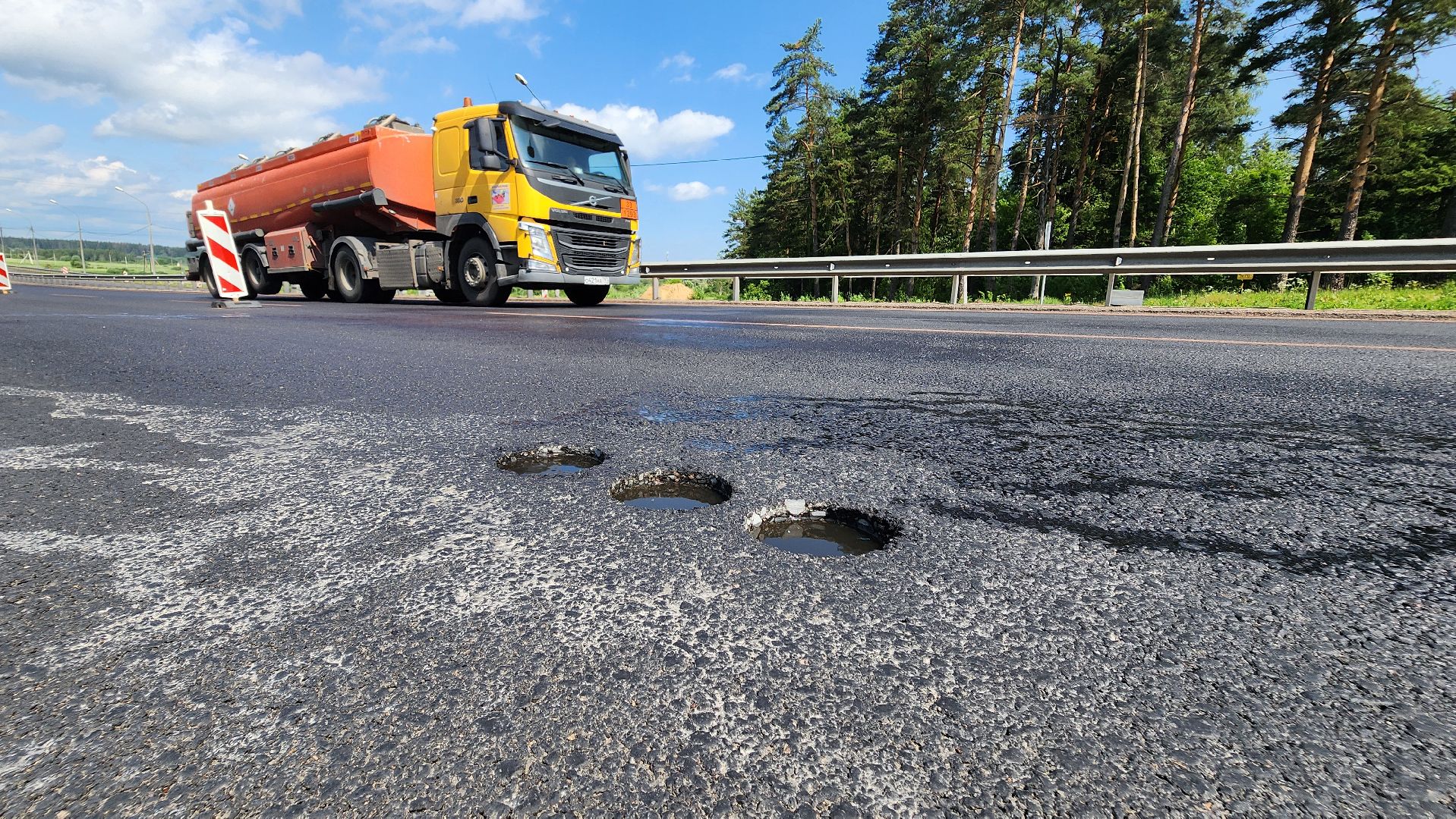 солнечногорск, м-10, ленинградское шоссе, ремонт дороги, ливневая система,