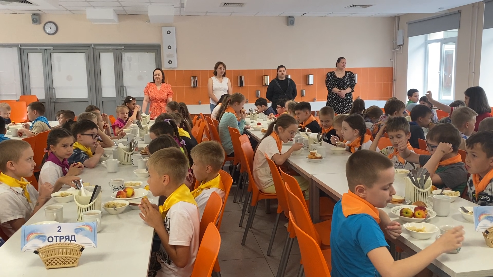 пришкольный лагерь власиха, школа имени попова, школа попова власиха, летний лагерь радуга, открытие лагерной смены,