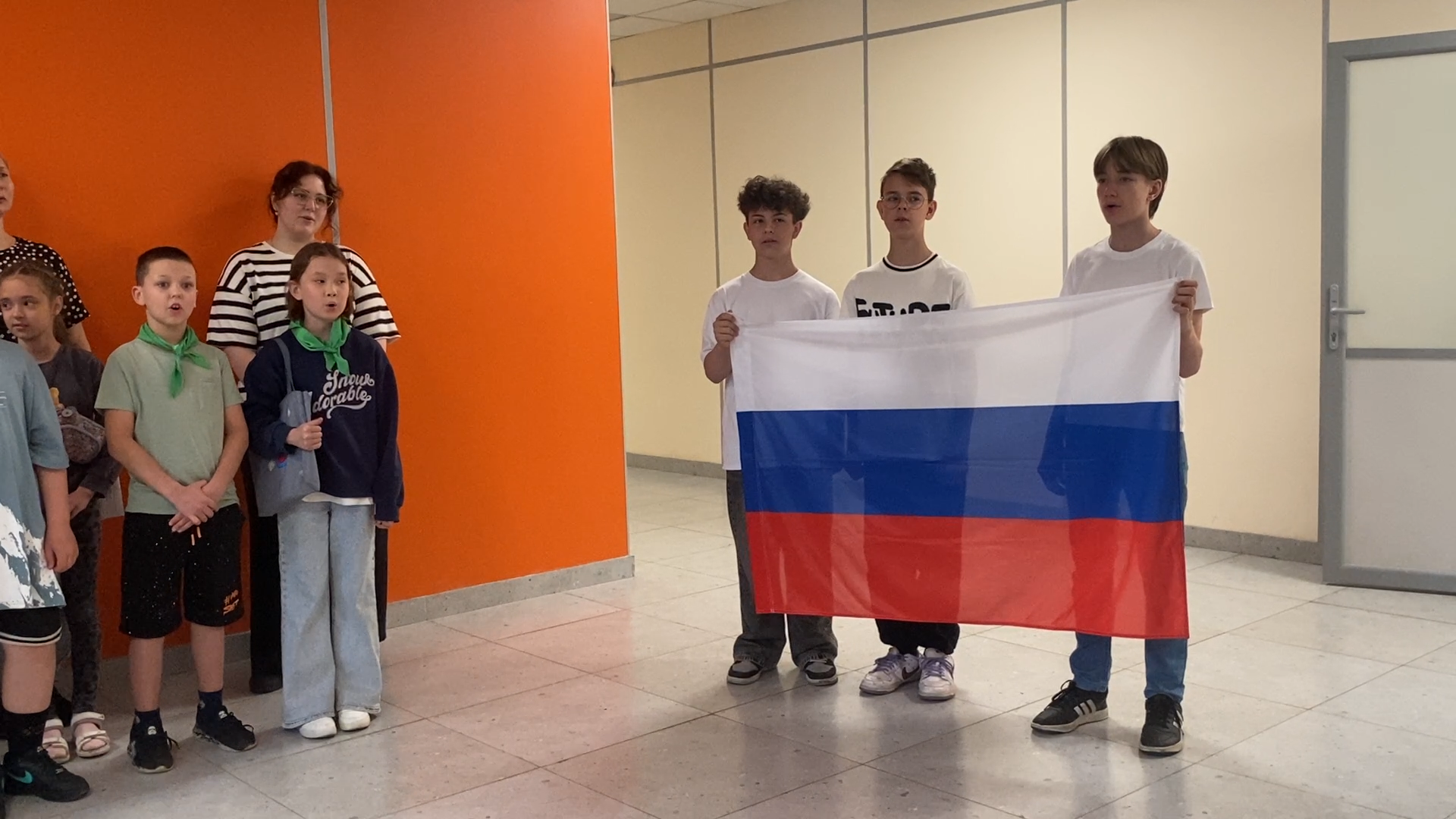 пришкольный лагерь власиха, школа имени попова, школа попова власиха, летний лагерь радуга, открытие лагерной смены,