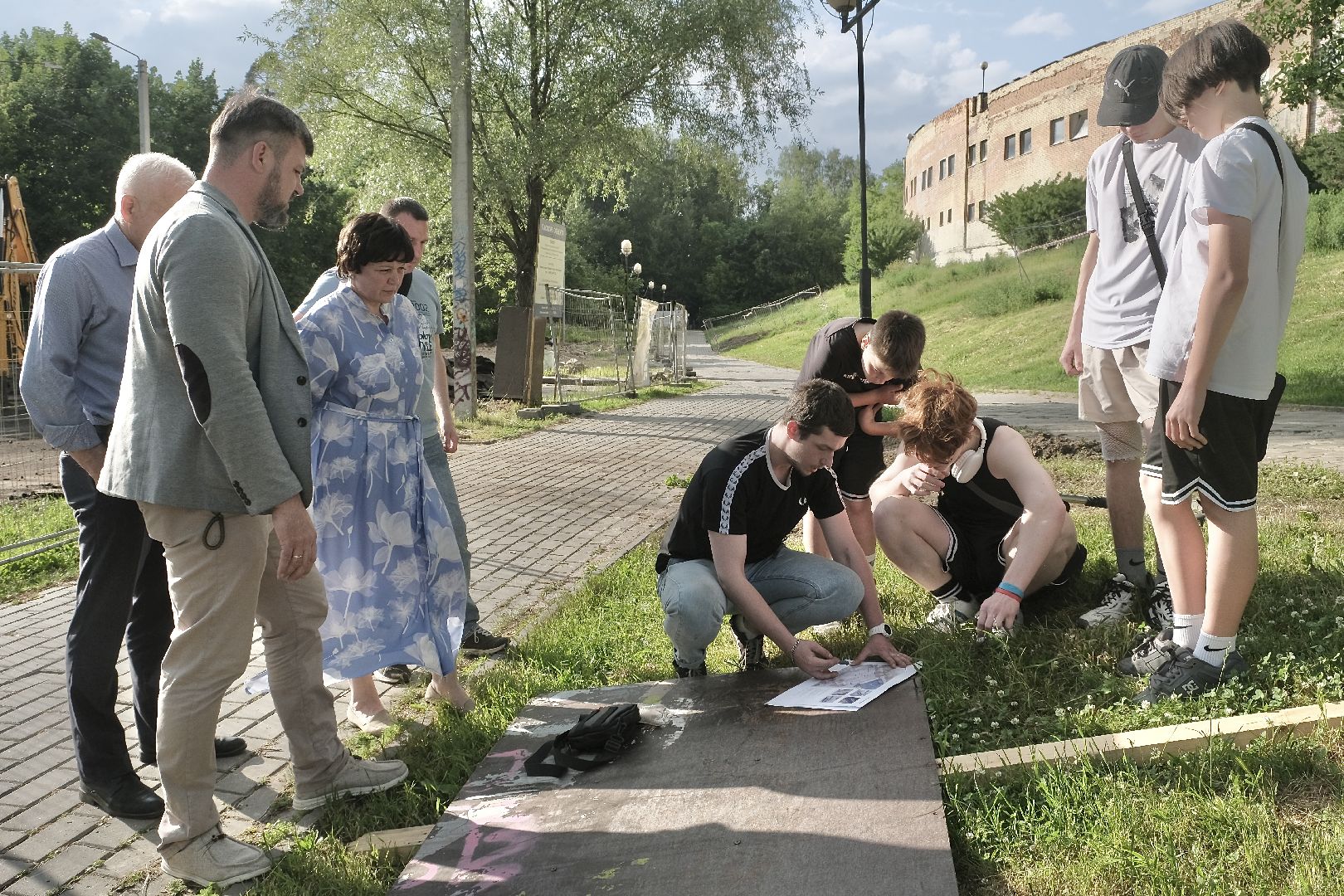 красногорск, скейтпарк,реконструкция,