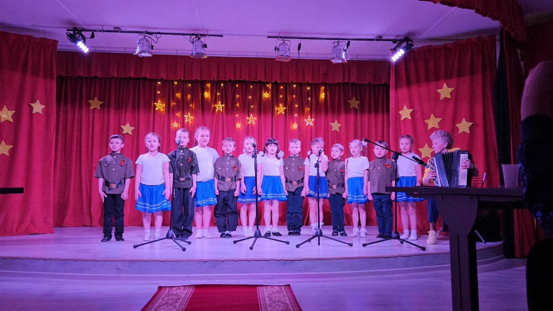 дети, концерт, искусство,