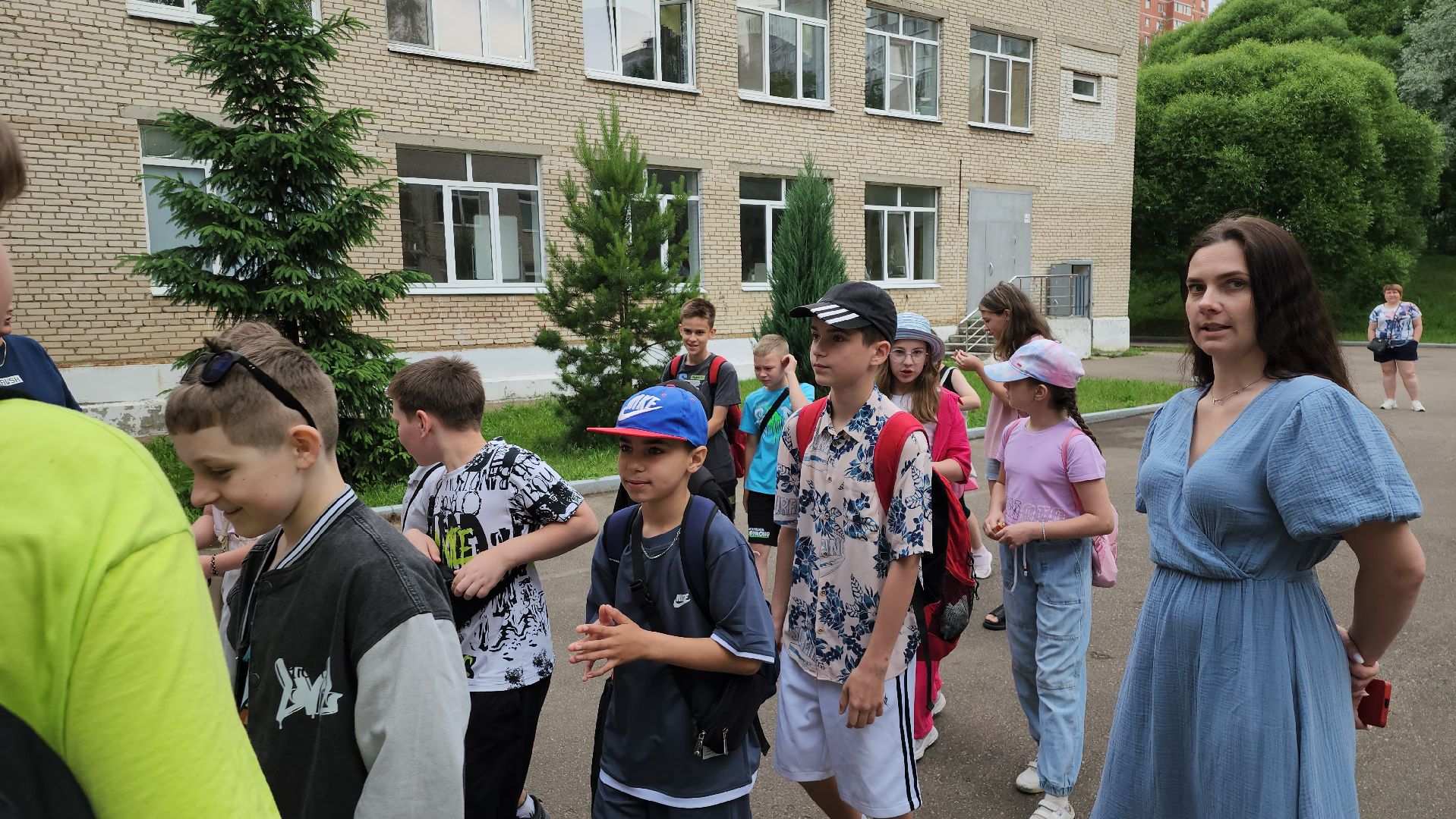 детский лагерь, летний лагерь при школе, щёлково,