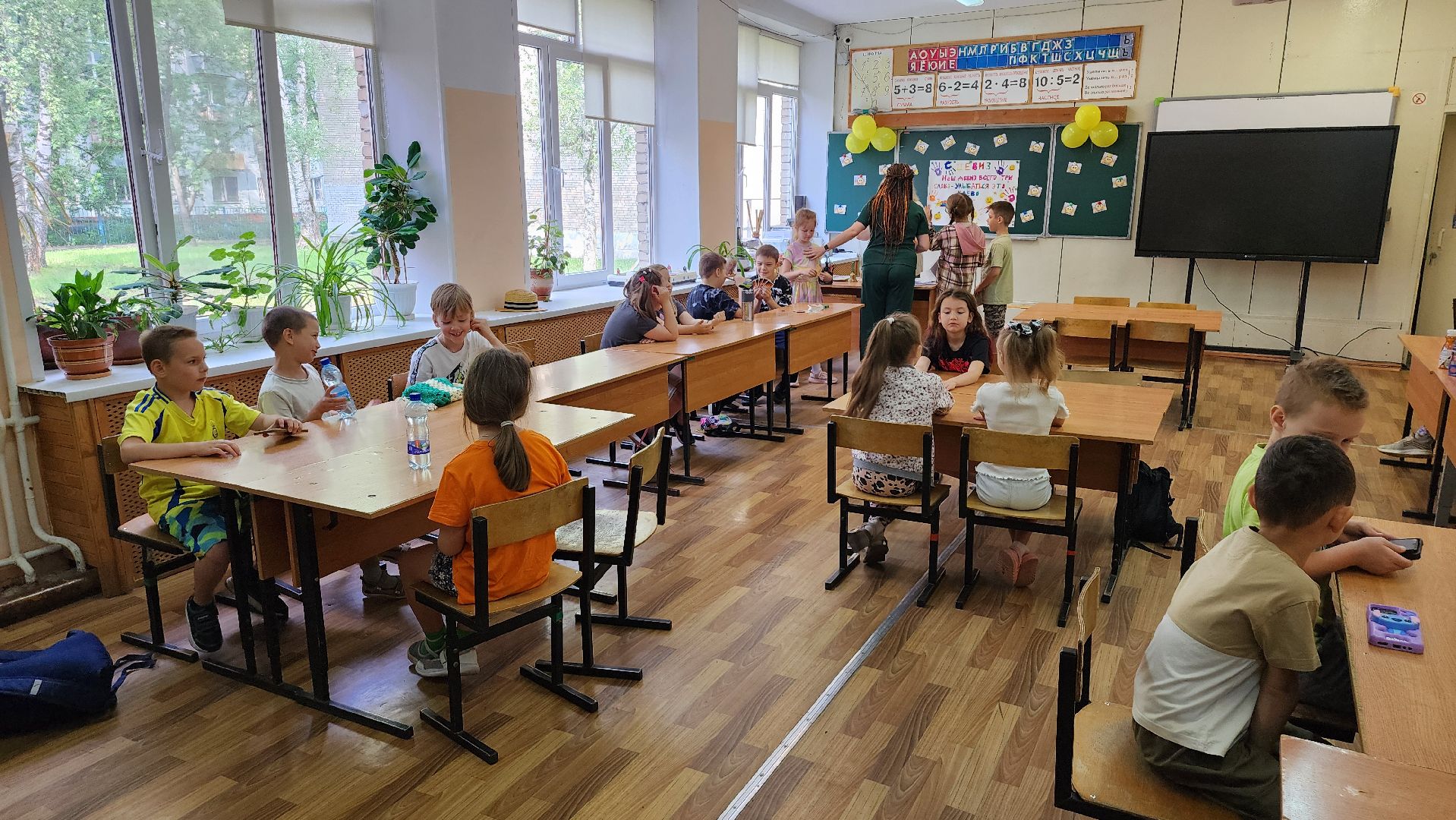 детский лагерь, летний лагерь при школе, щёлково,