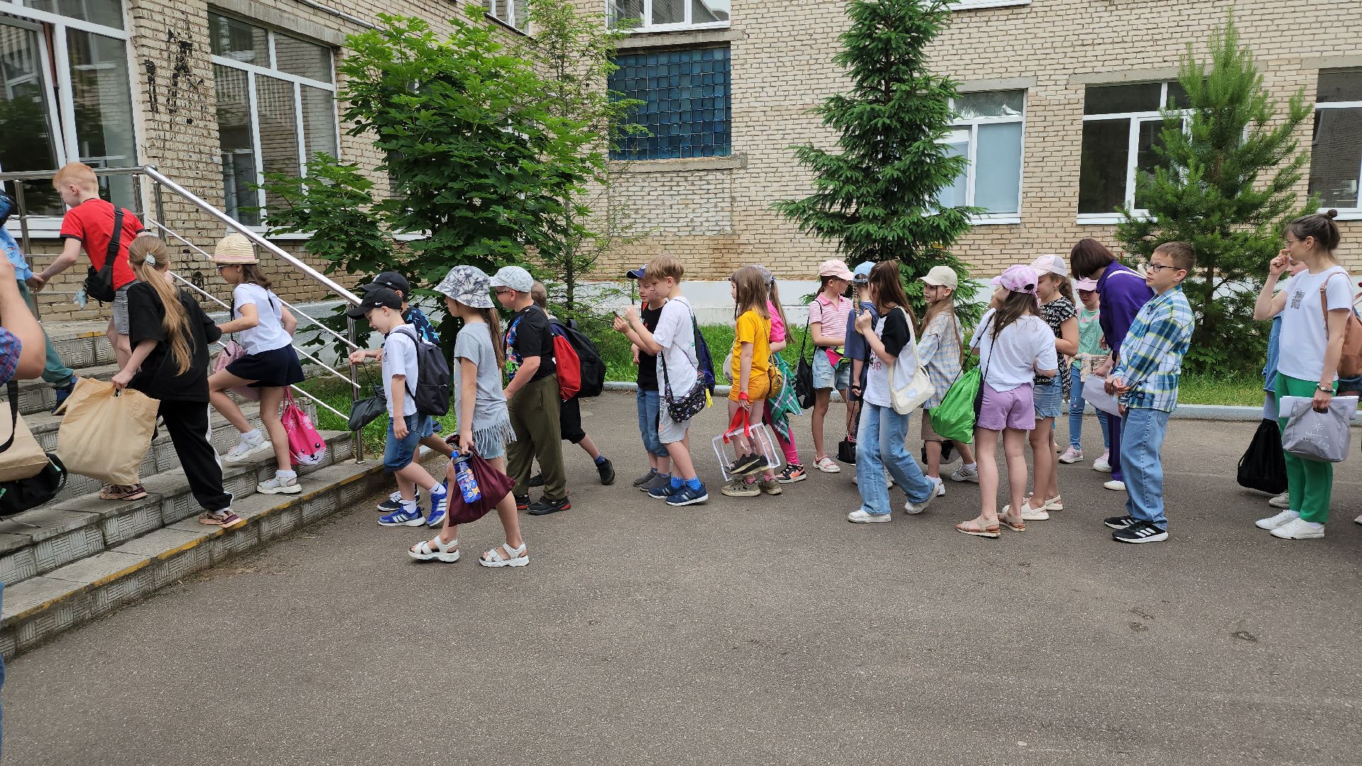 детский лагерь, летний лагерь при школе, щёлково,