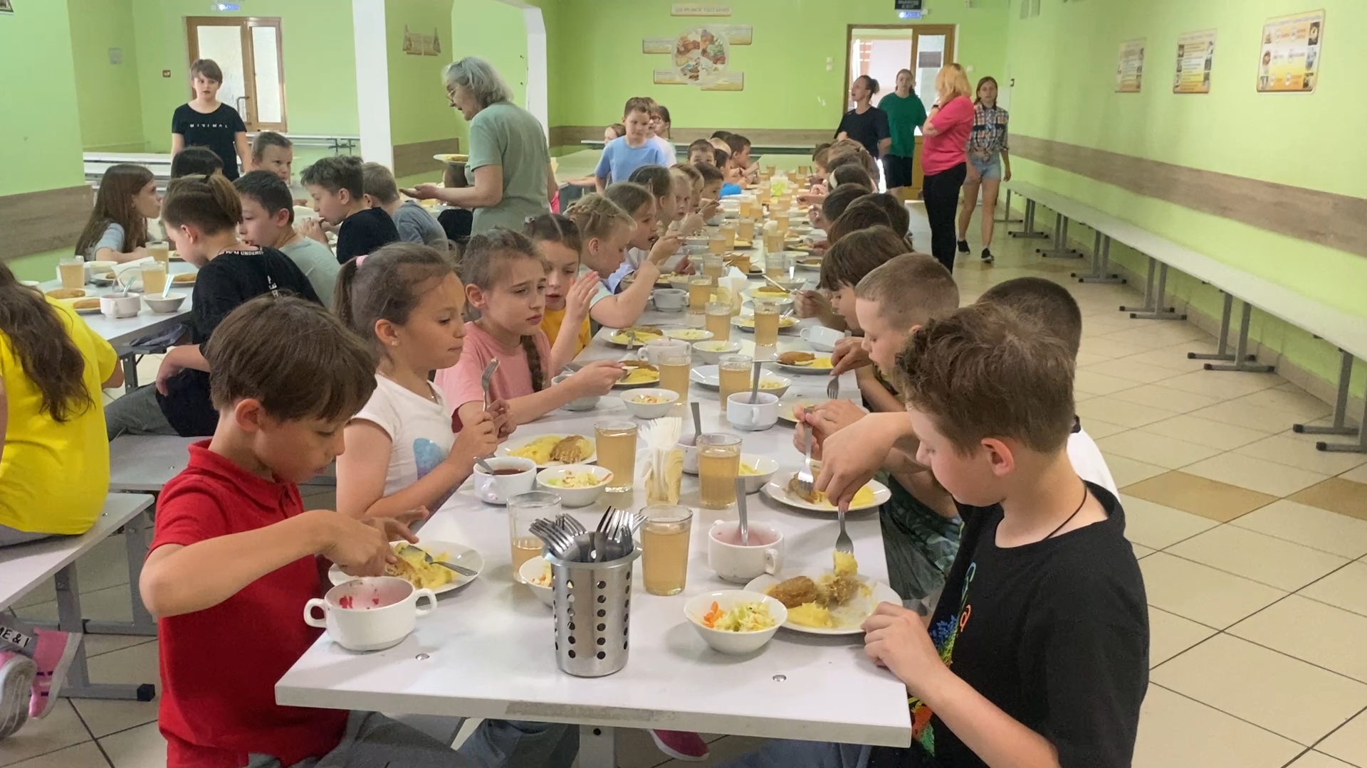 лагерь дневного пребывания, пришкольный лагерь, лагерь в школе перспектива, школа перспектива власиха, школьный лагерь перспектива,