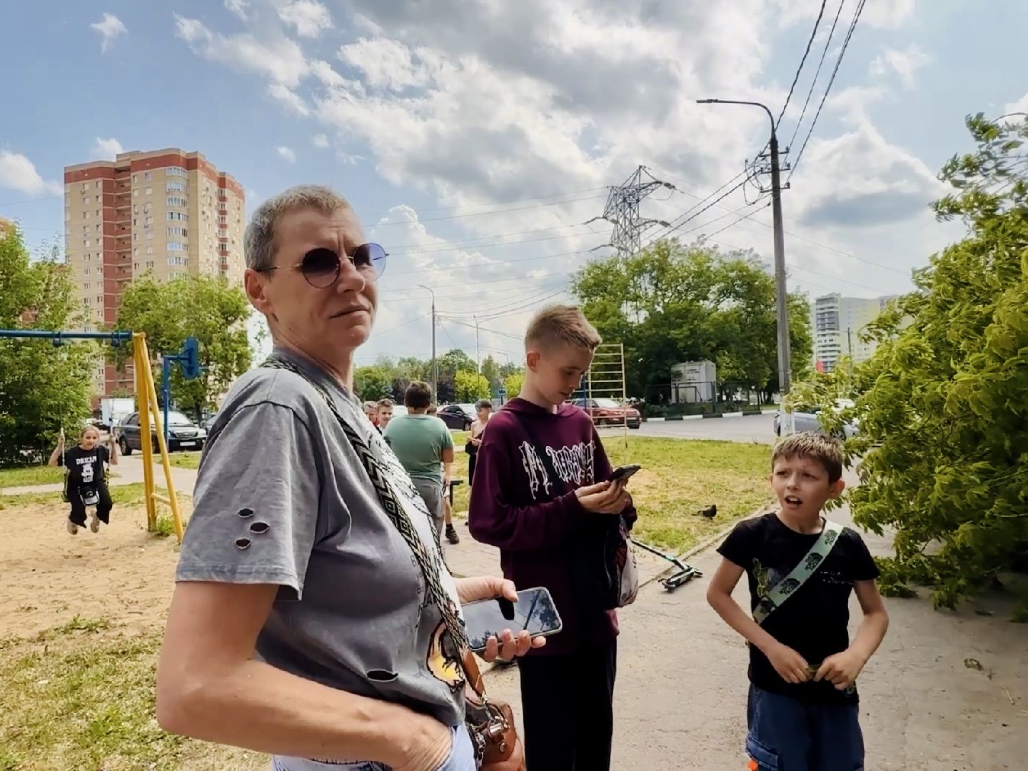 чп, раменское, рамспас, упавшие деревья, ураган, последствия непогоды,