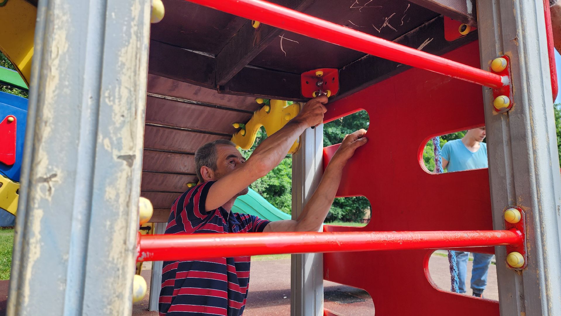 ремонт детских площадок, истра, благоустройство, добродел,