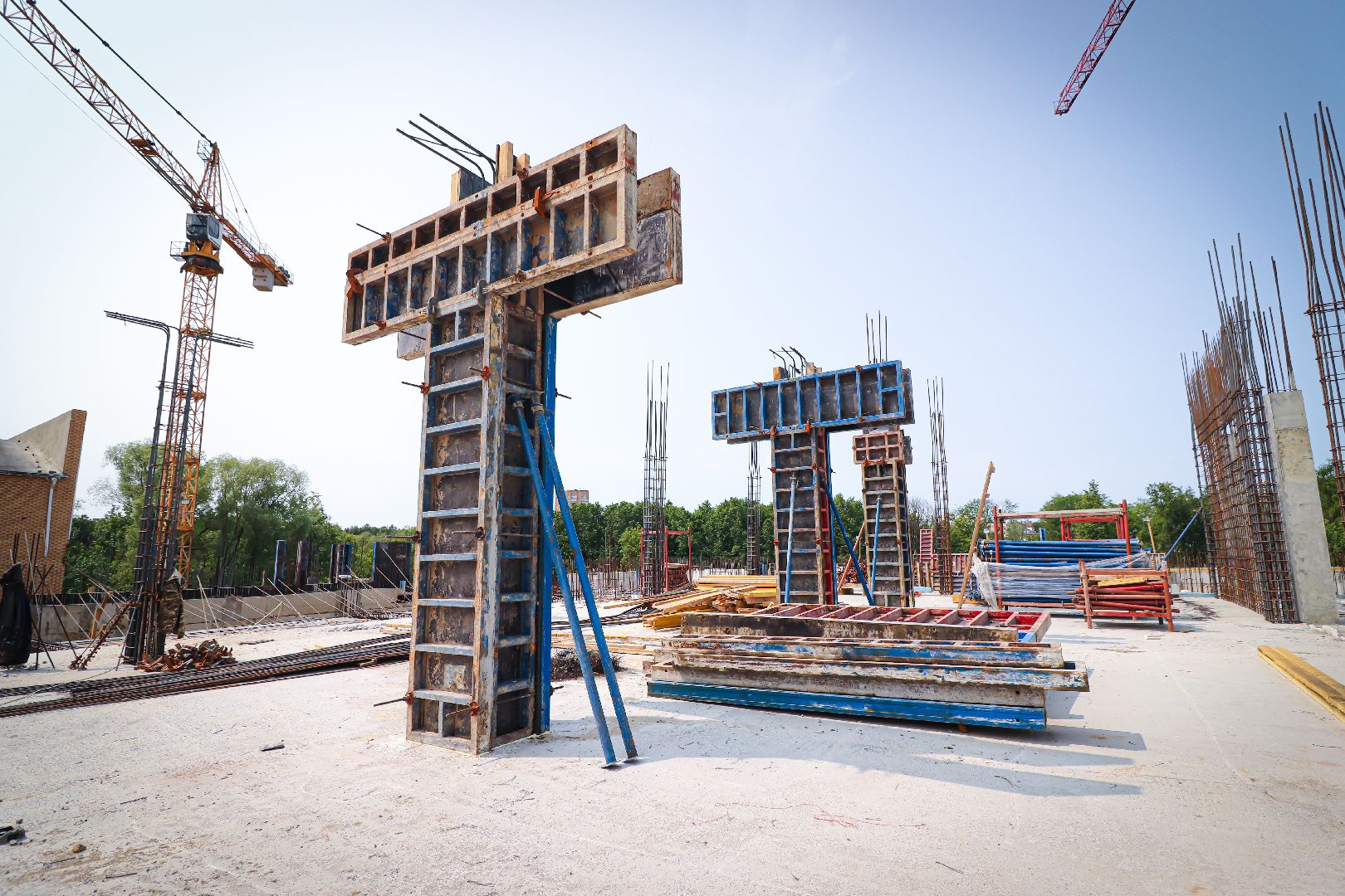 клин, строительство, спорт, спортивная школа, подмосковье,