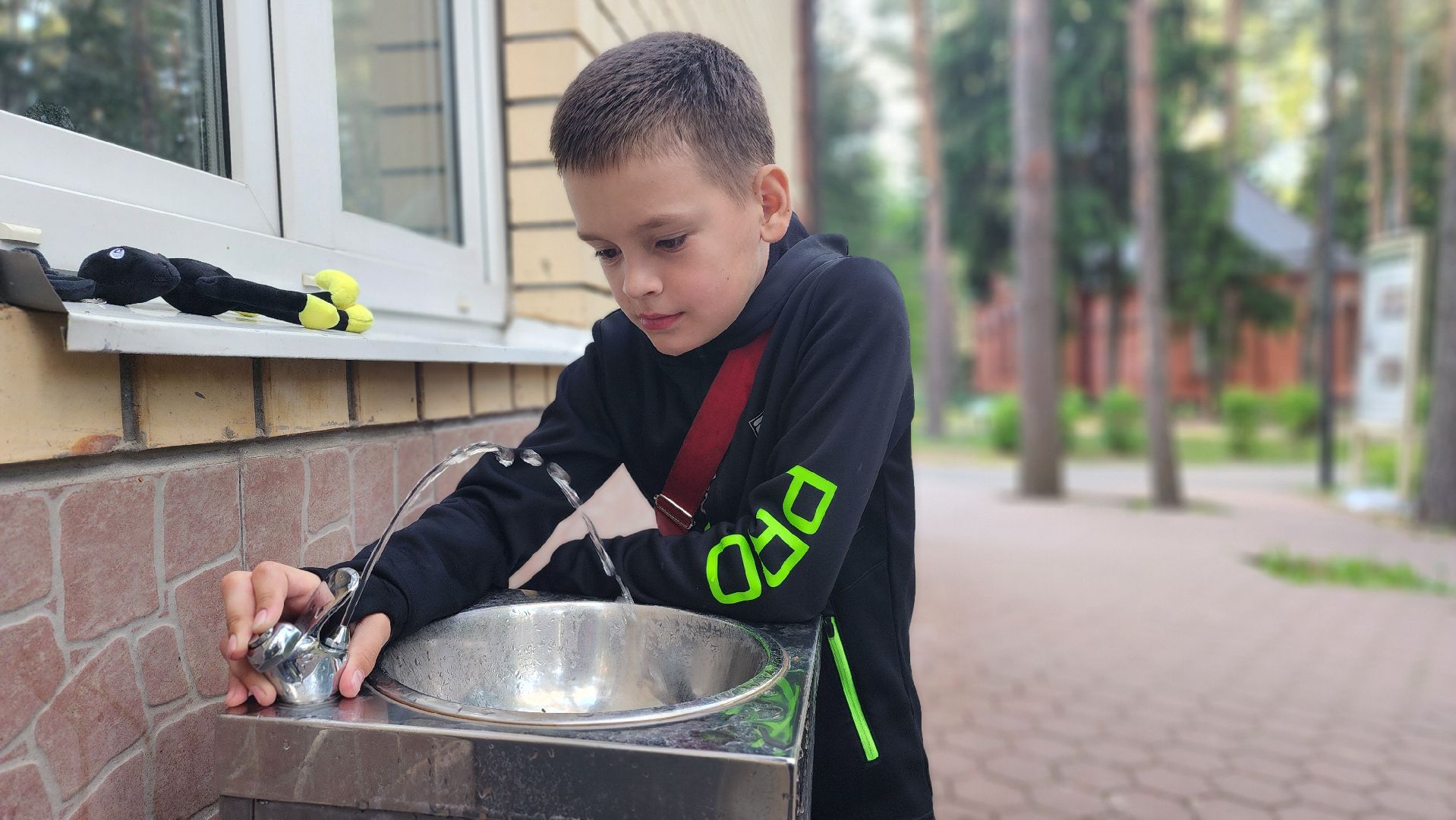 домодедово, подмосковье, фонтанчики, питьевой фонтанчик, мособлпарк,вода, дети, экология ,