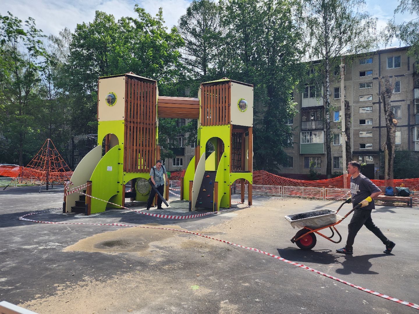 фрязино, детские игровые площадки, благоустройство, дети,