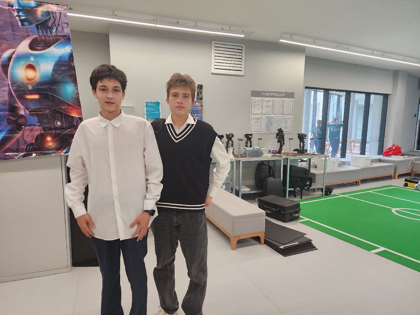 долгопрудный, робототехника, роботы, роботы-футболисты, roki-2,