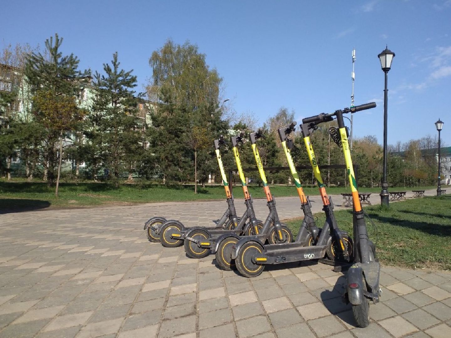 электросамокат, транспорт, Лосино-Петровский