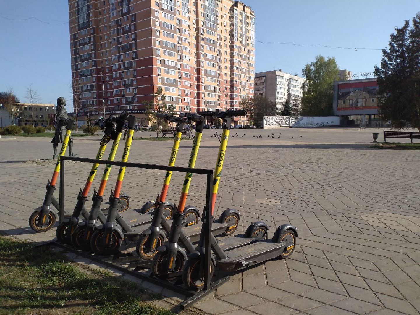 электросамокат, транспорт, Лосино-Петровский