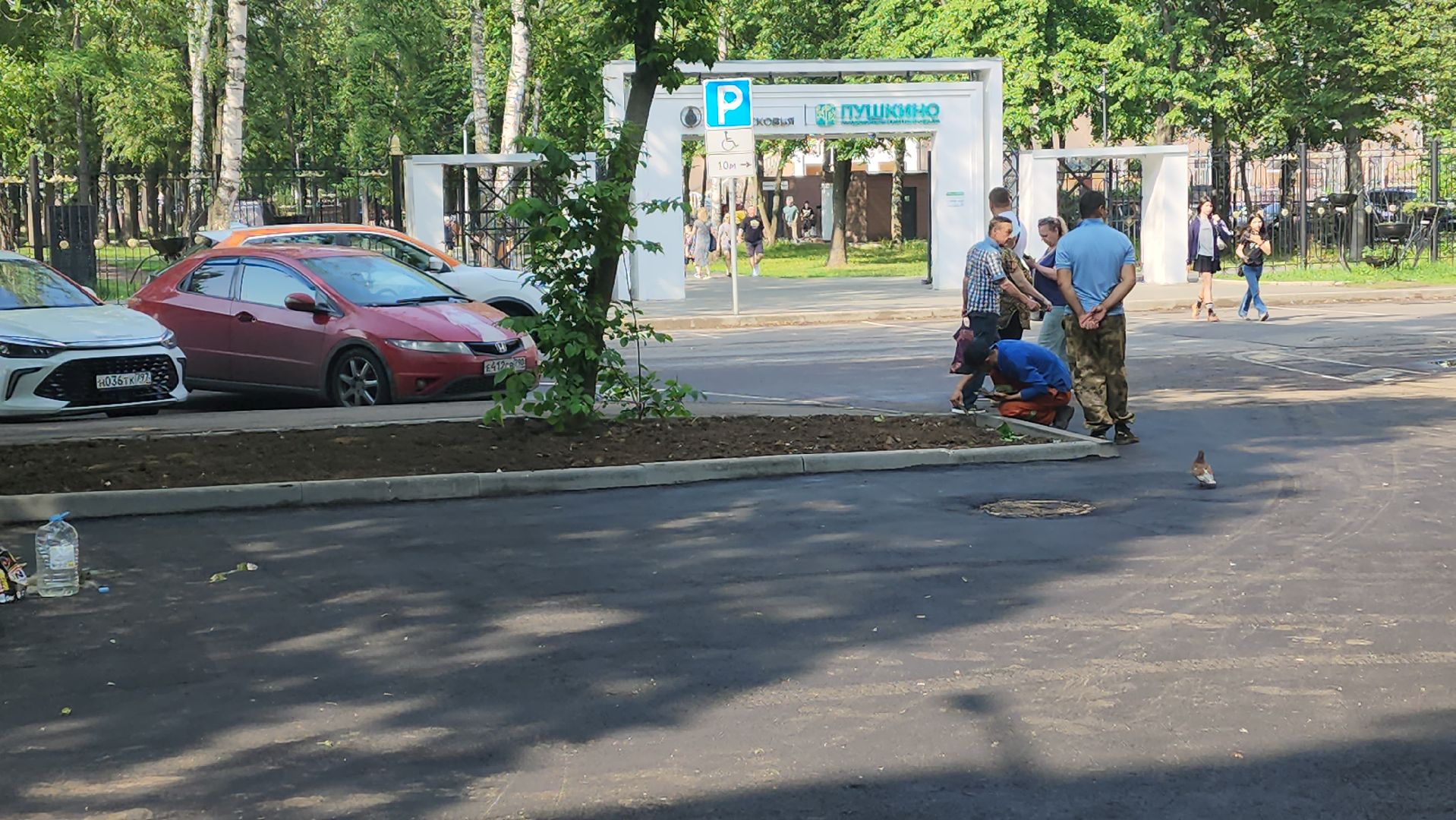 пушкино, благоустройство, асфальтирование дворов, внутриквартальная дорога,подрядчик, ремонт тепловых сетей,