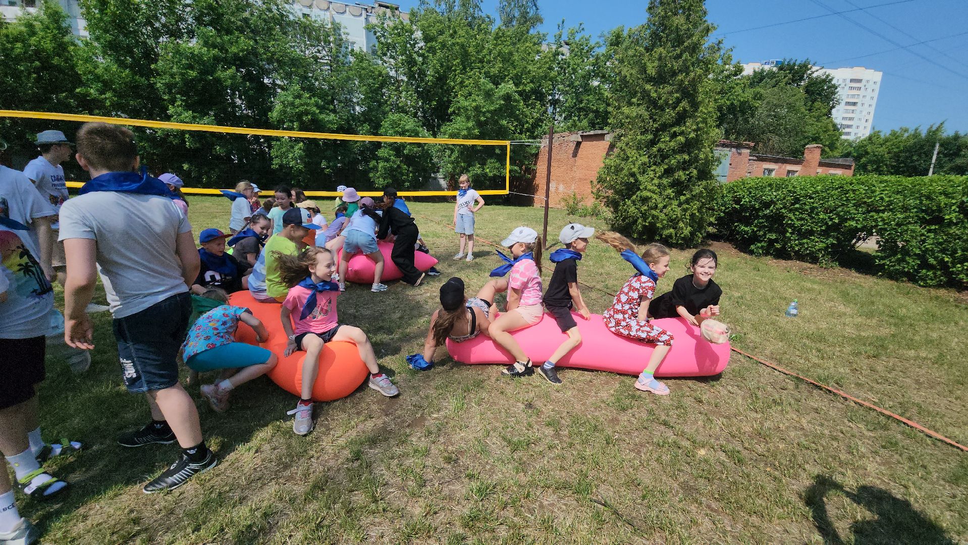 серпухов, подмосковье, детский лагерь, аниматор, ростовые куклы, каникулы, лагерь в школе,