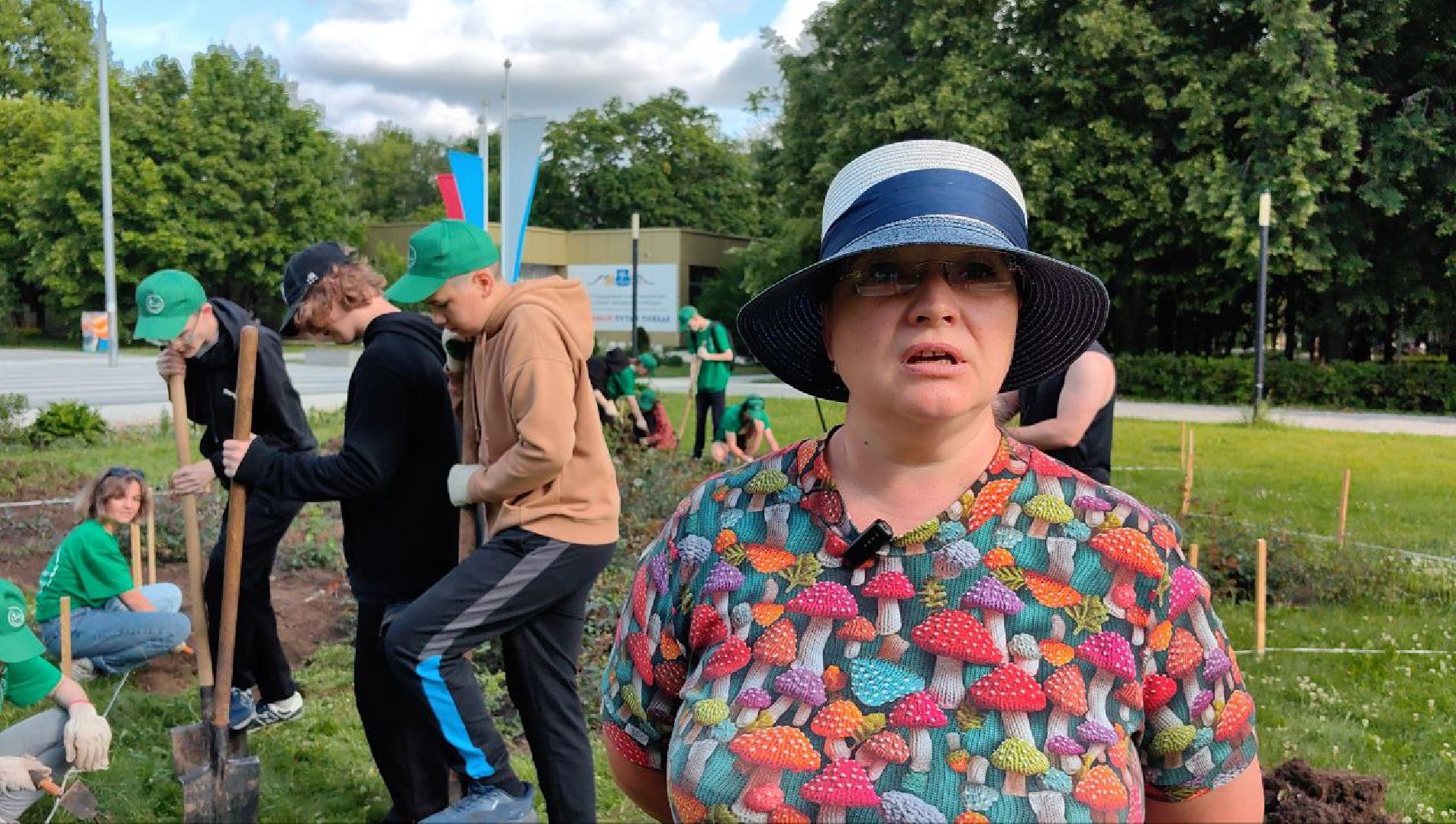 трудовое лето, уборка, проект, каникулы, школьники, бригада,