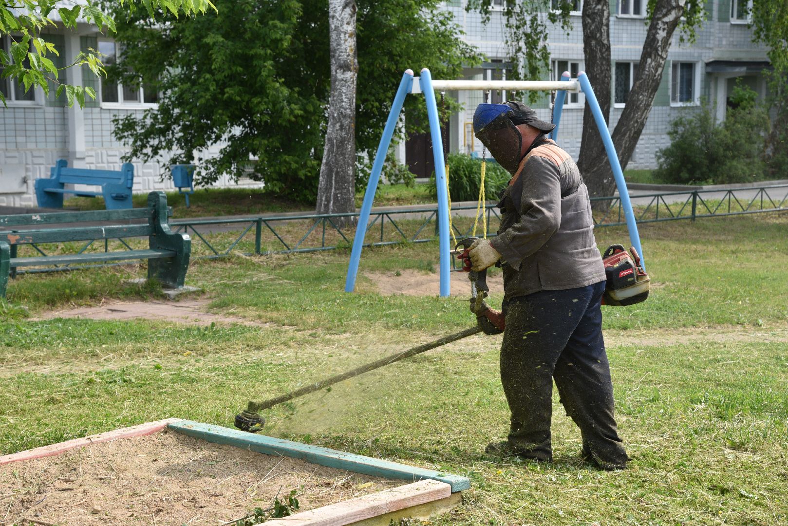 лотошино, благоустройство, добродел, окос травы,
