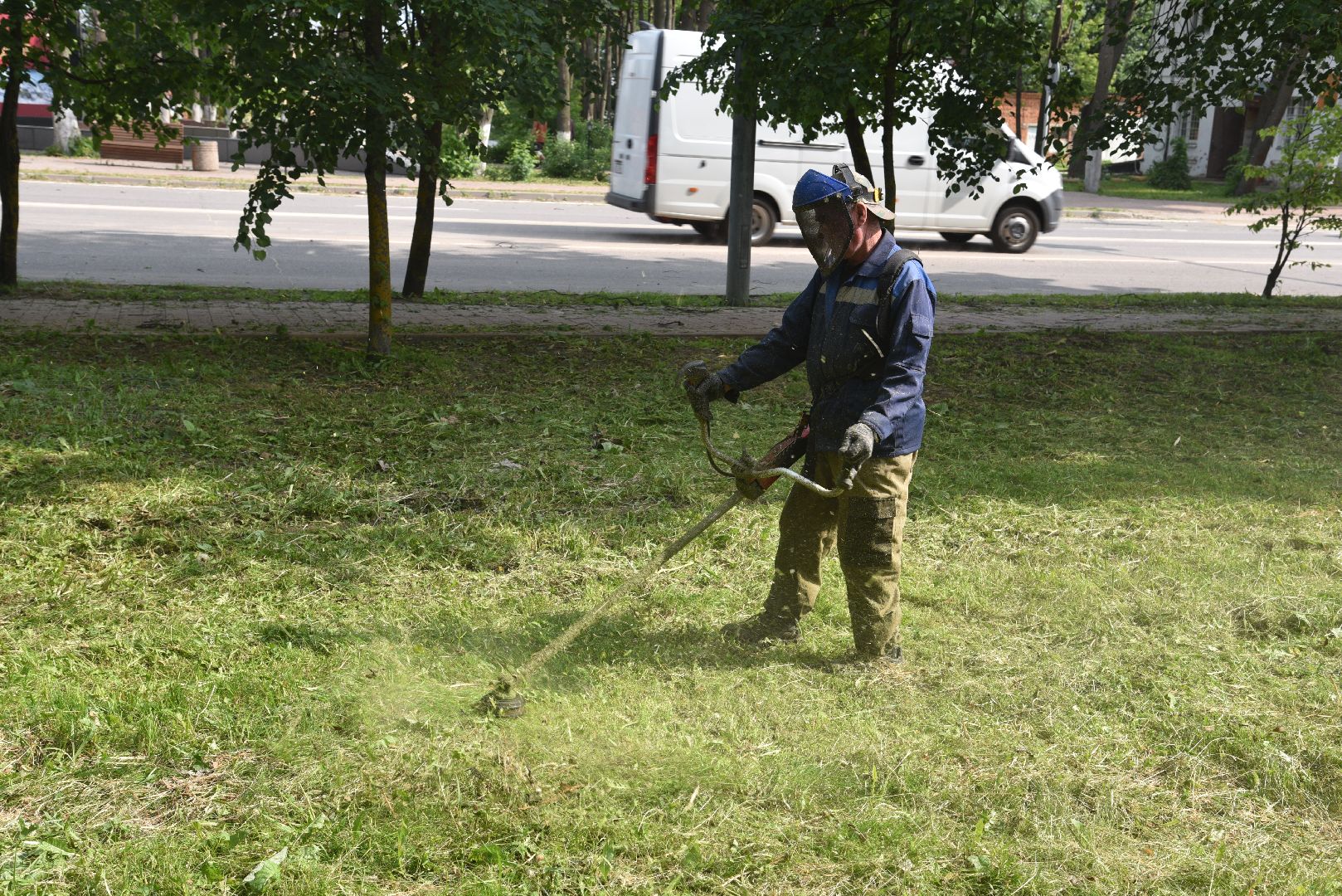 лотошино, благоустройство, добродел, окос травы,