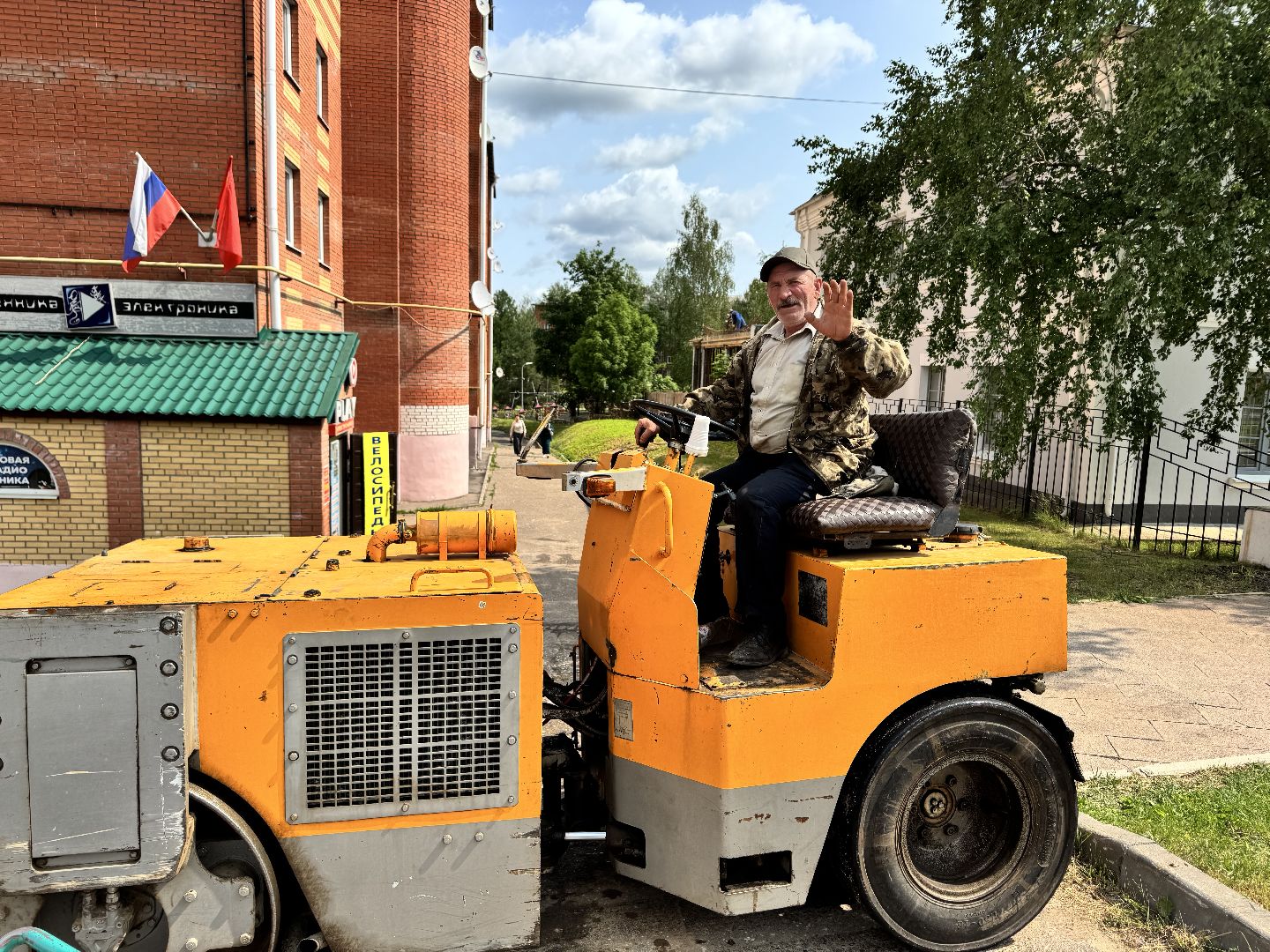 шаховская, ремонт дороги, благоуйстройство,