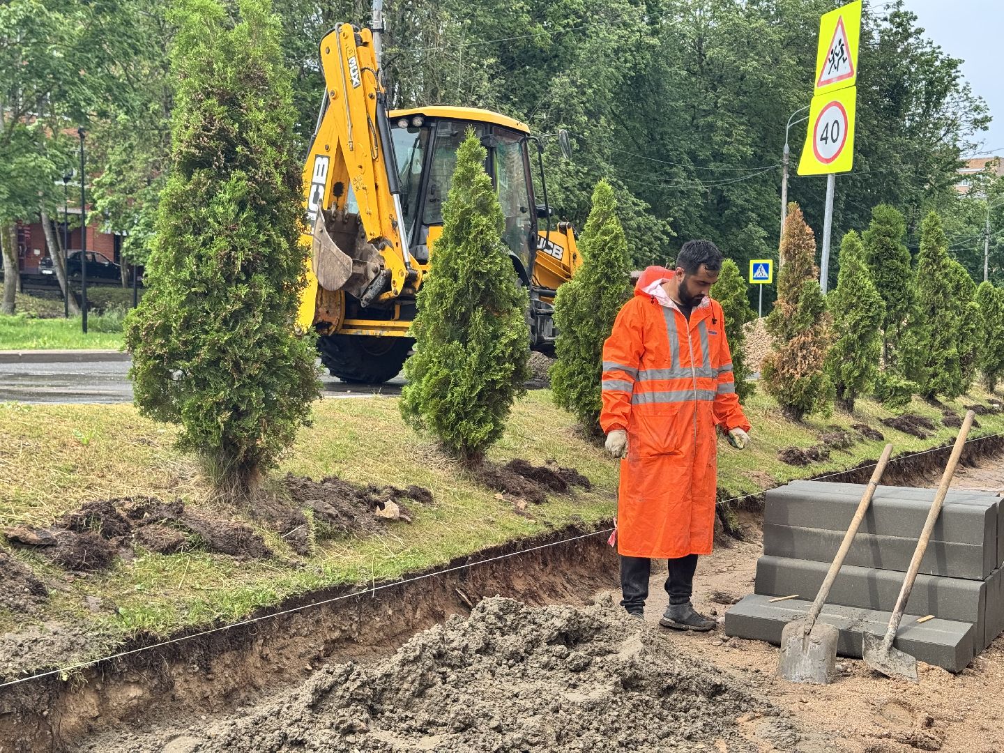 шаховская, ремонт дороги, благоуйстройство,