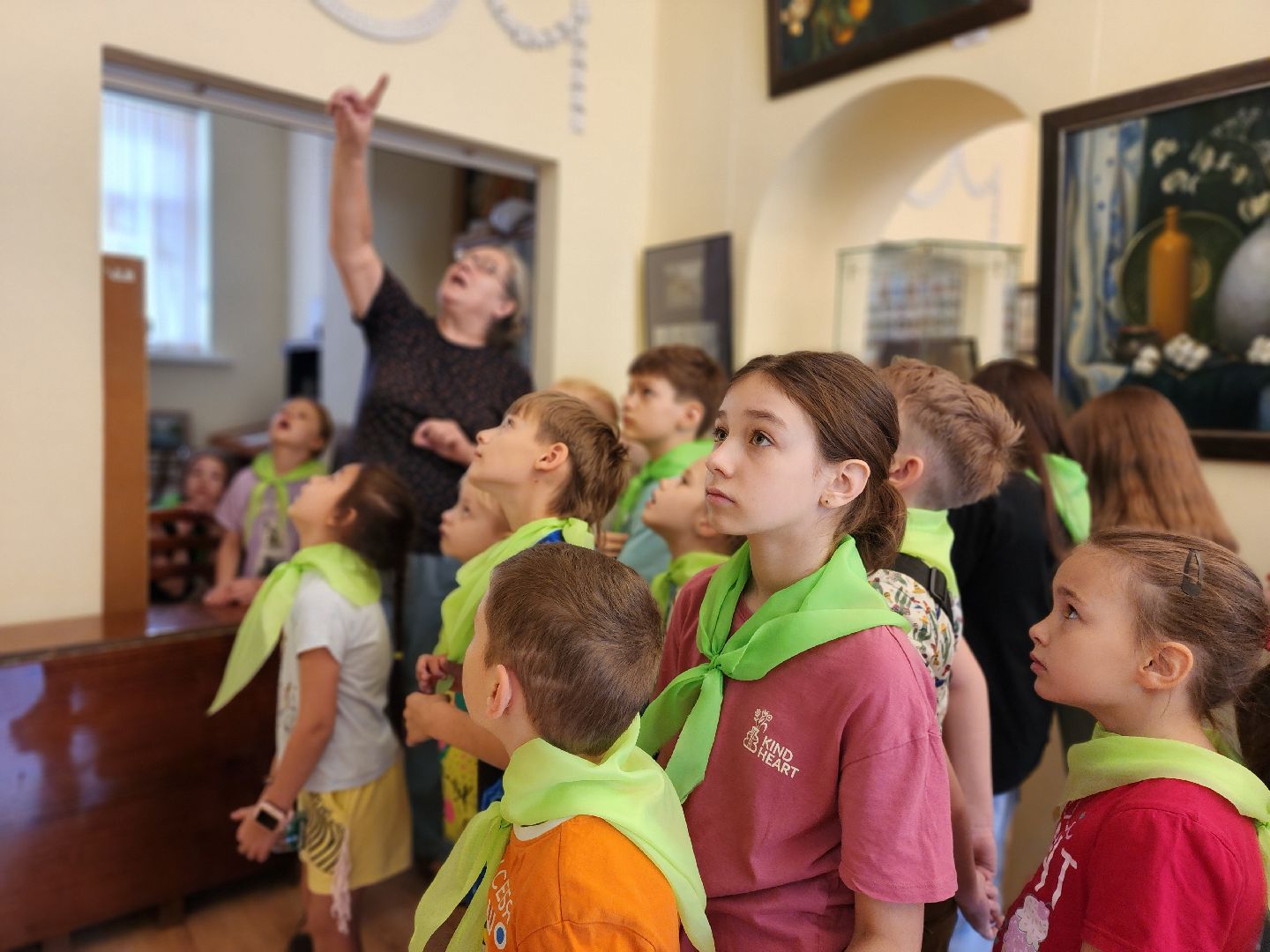фрязино, детский лагерь, экскурсии для школьников, художественная выставка, культурный центр,