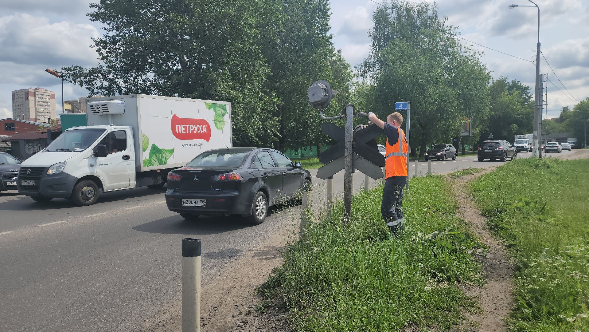 ивантеевка, вертикалки, ржд, светодиоды,  железная дорога, светофор, железнодорожные пути, железнодорожный переезд,