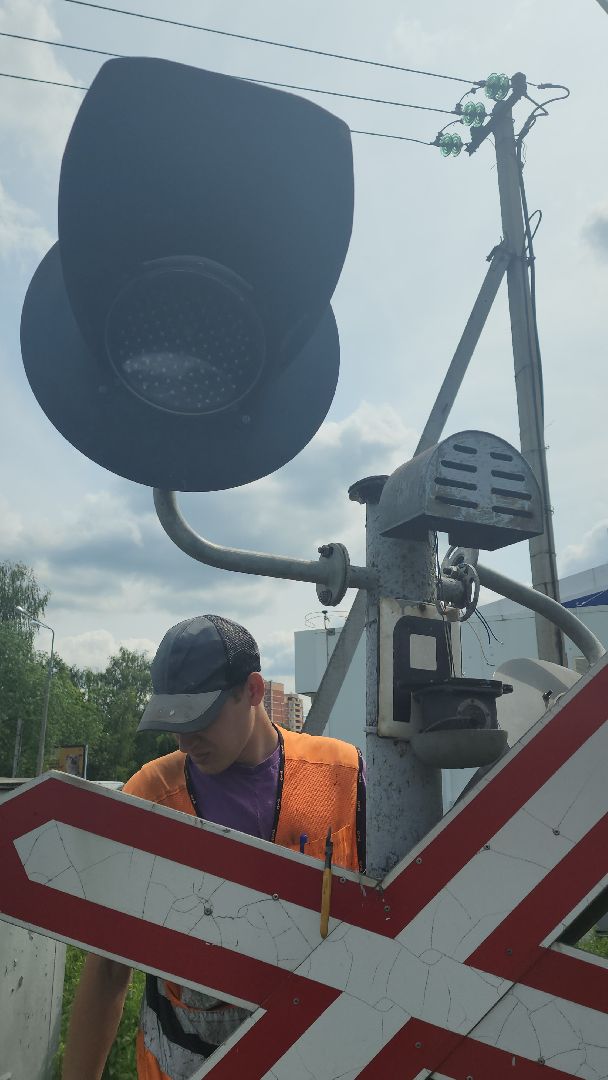 ивантеевка, вертикалки, ржд, светодиоды,  железная дорога, светофор, железнодорожные пути, железнодорожный переезд,