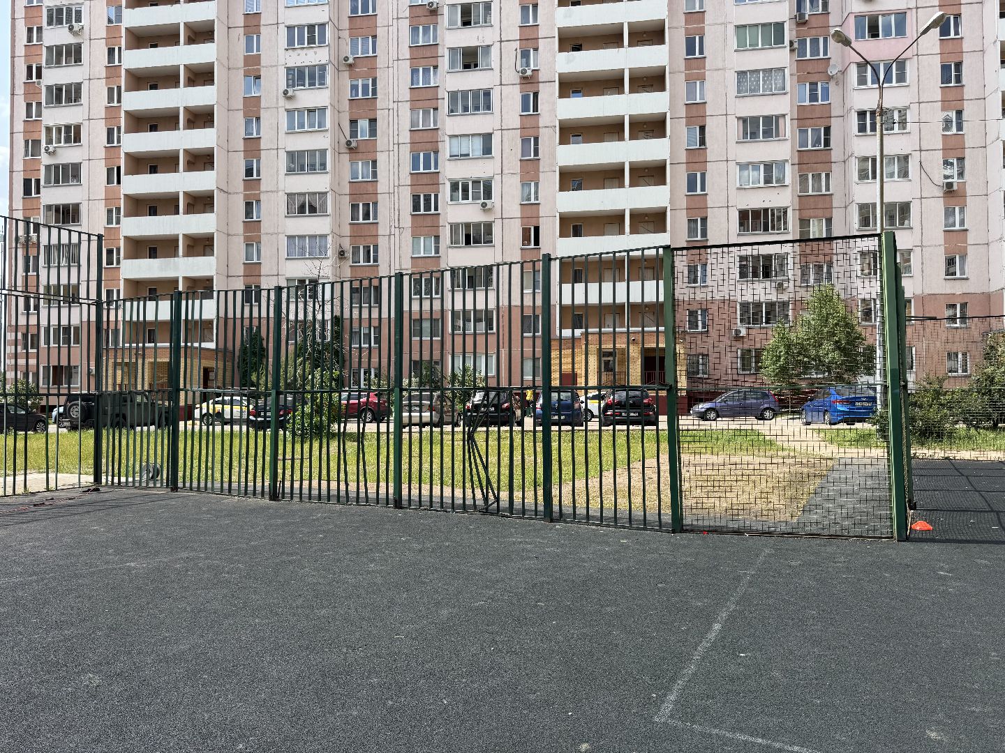 шестиугольное футбольное поле, балашиха, благоустройство,