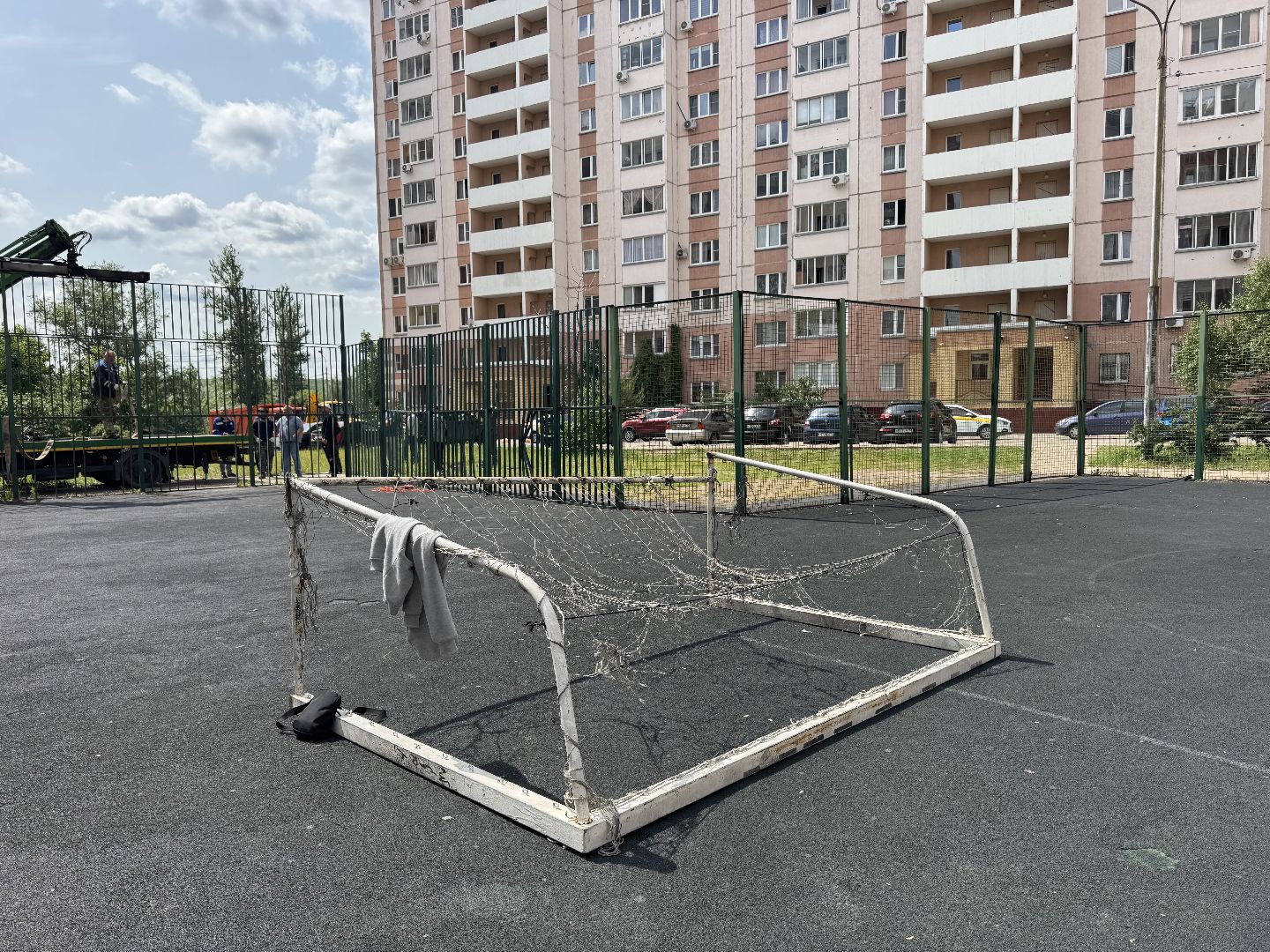 шестиугольное футбольное поле, балашиха, благоустройство,