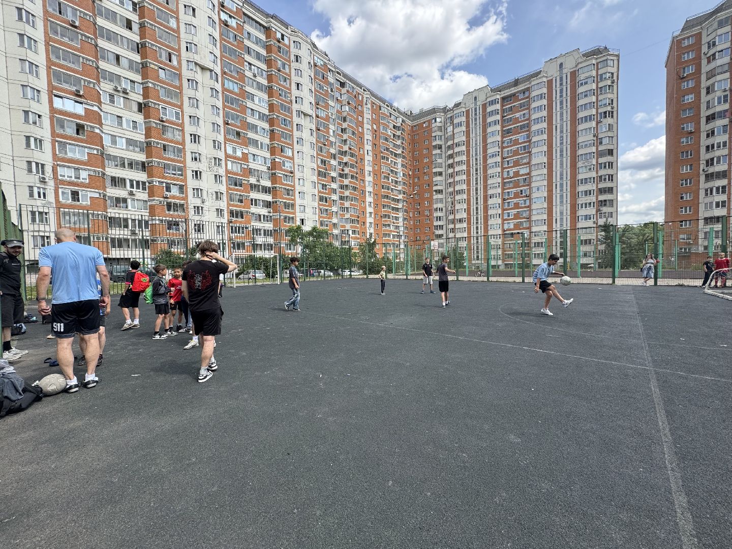 шестиугольное футбольное поле, балашиха, благоустройство,