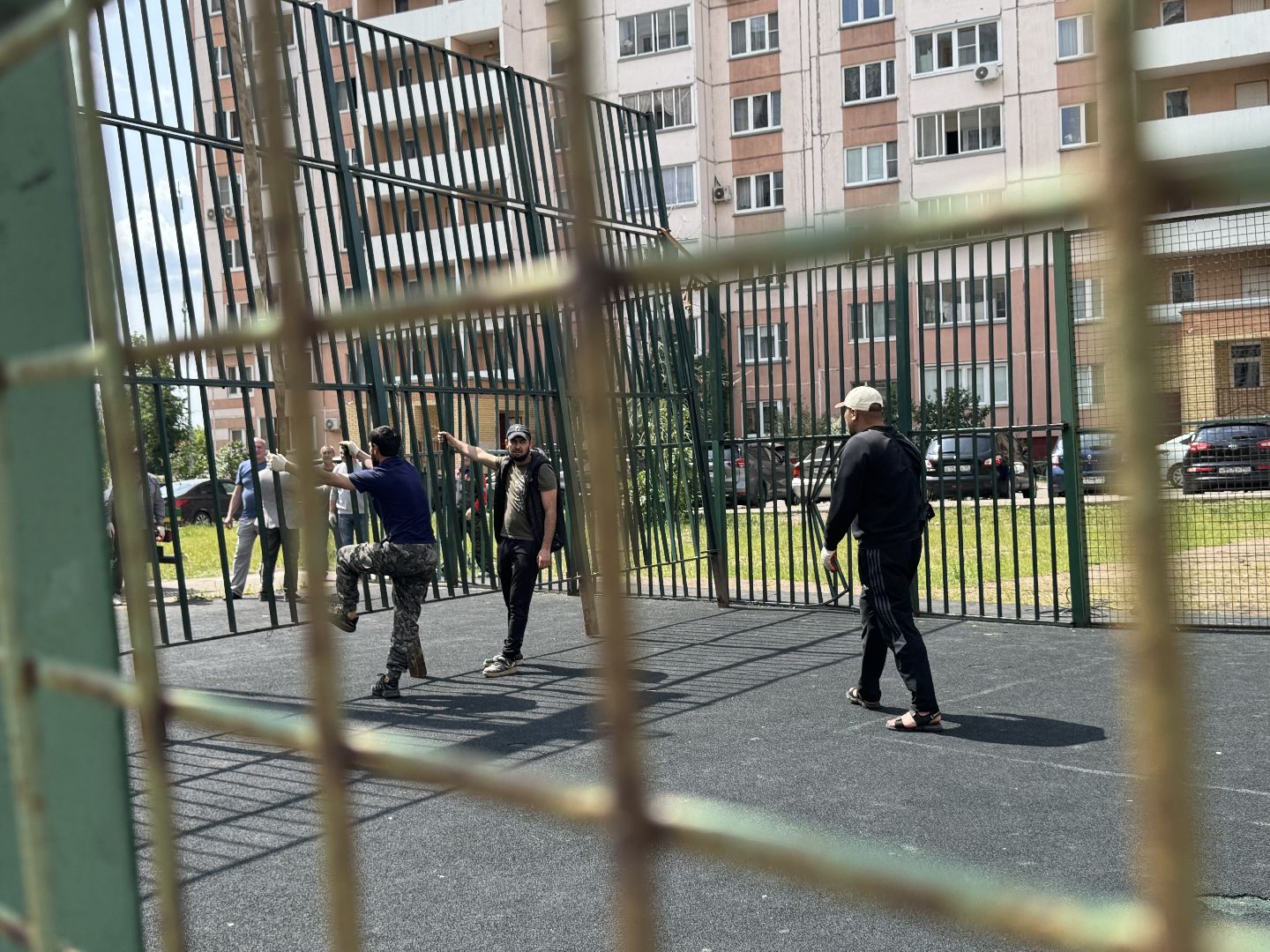 шестиугольное футбольное поле, балашиха, благоустройство,