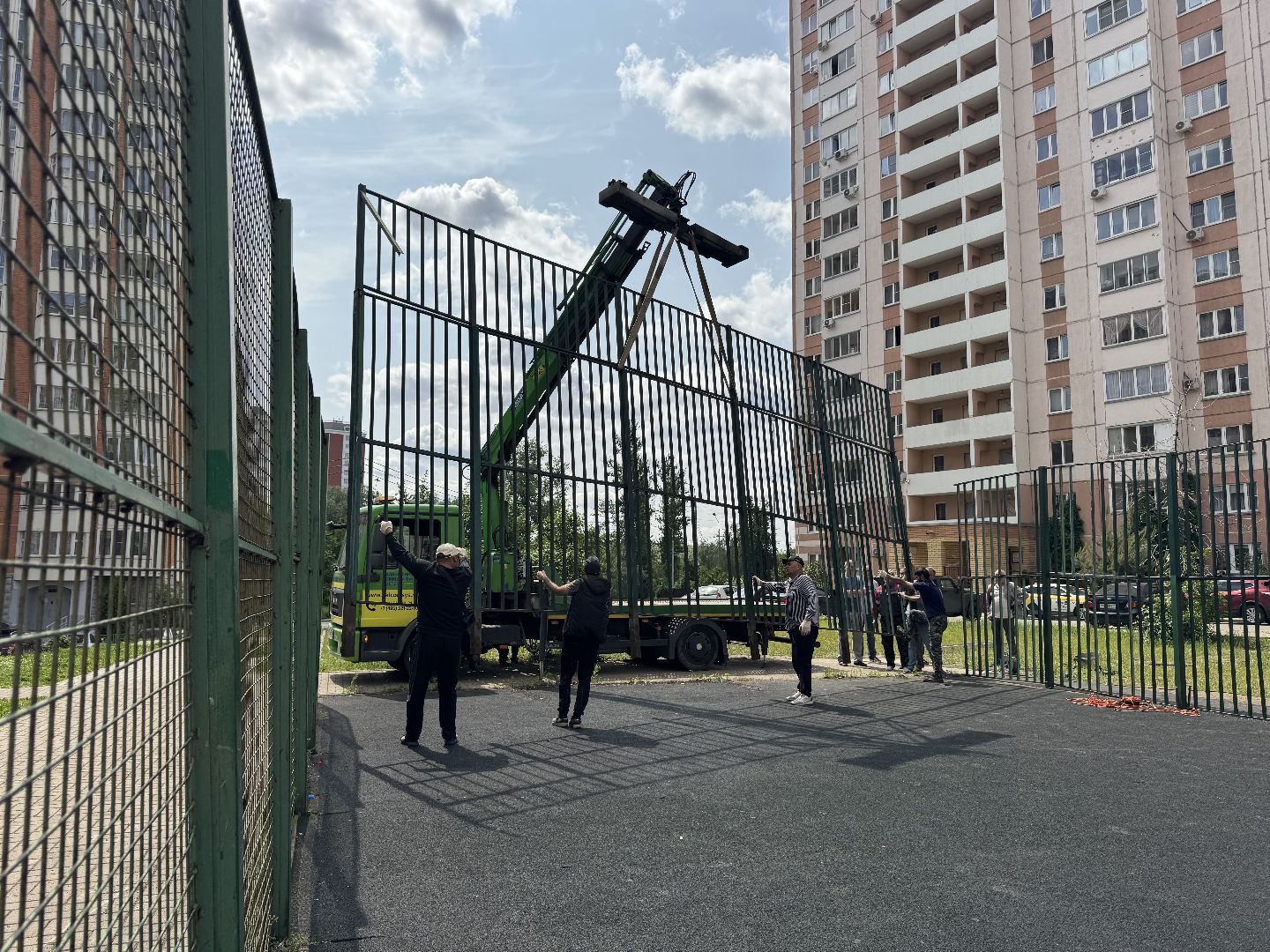 шестиугольное футбольное поле, балашиха, благоустройство,