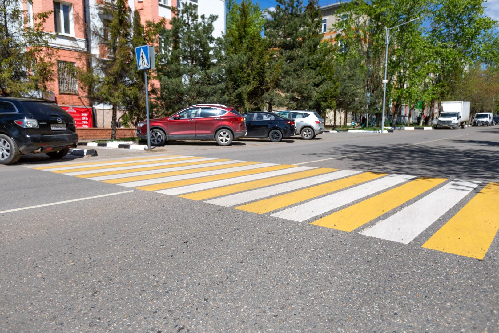 лыткарино, жкх, пешеходный переход, разметка,