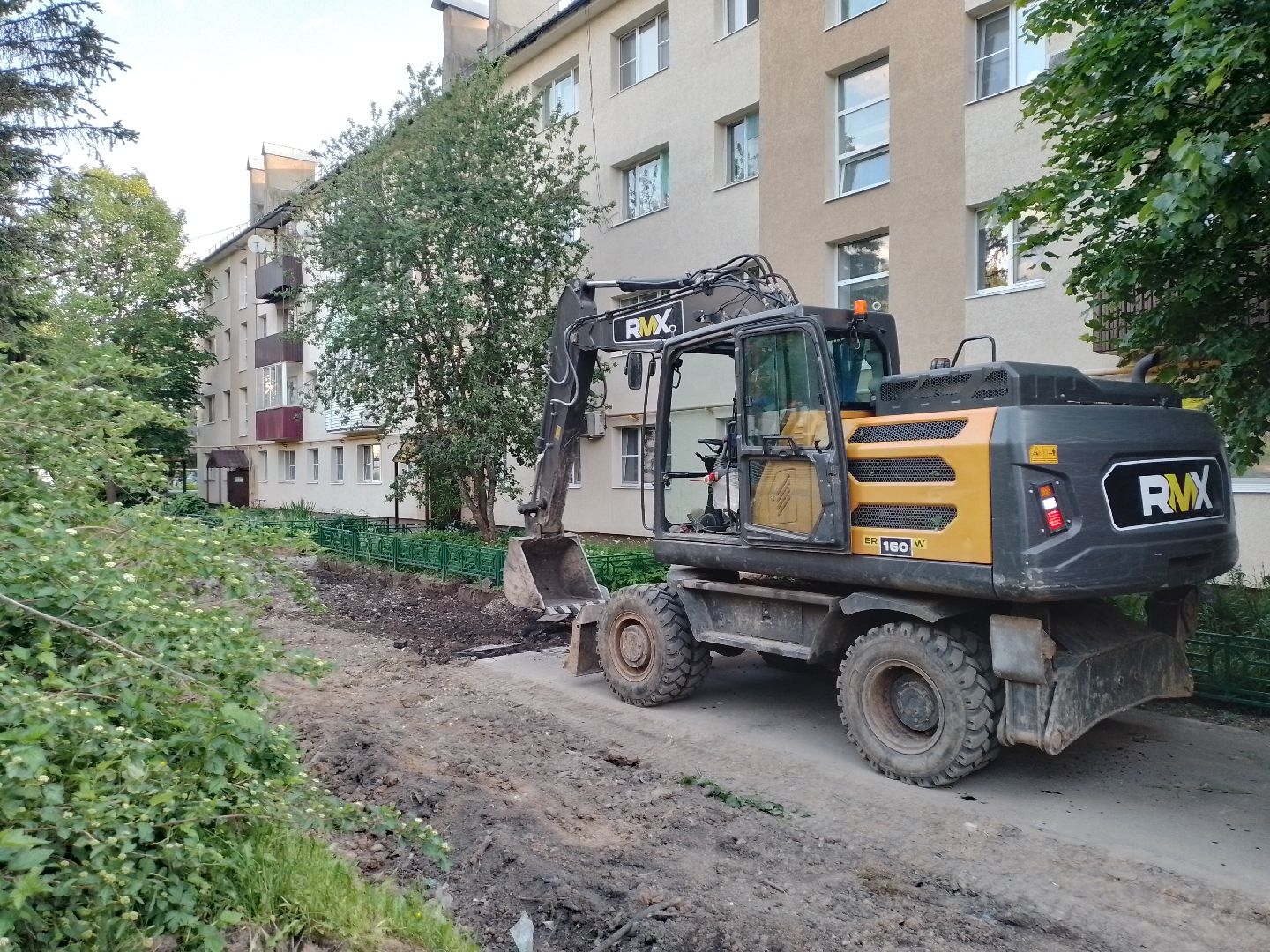 благоустройство, городской округ восход, новый асфальт, асфальтовое покрытие, строительство , формирование комфортной городской среды,