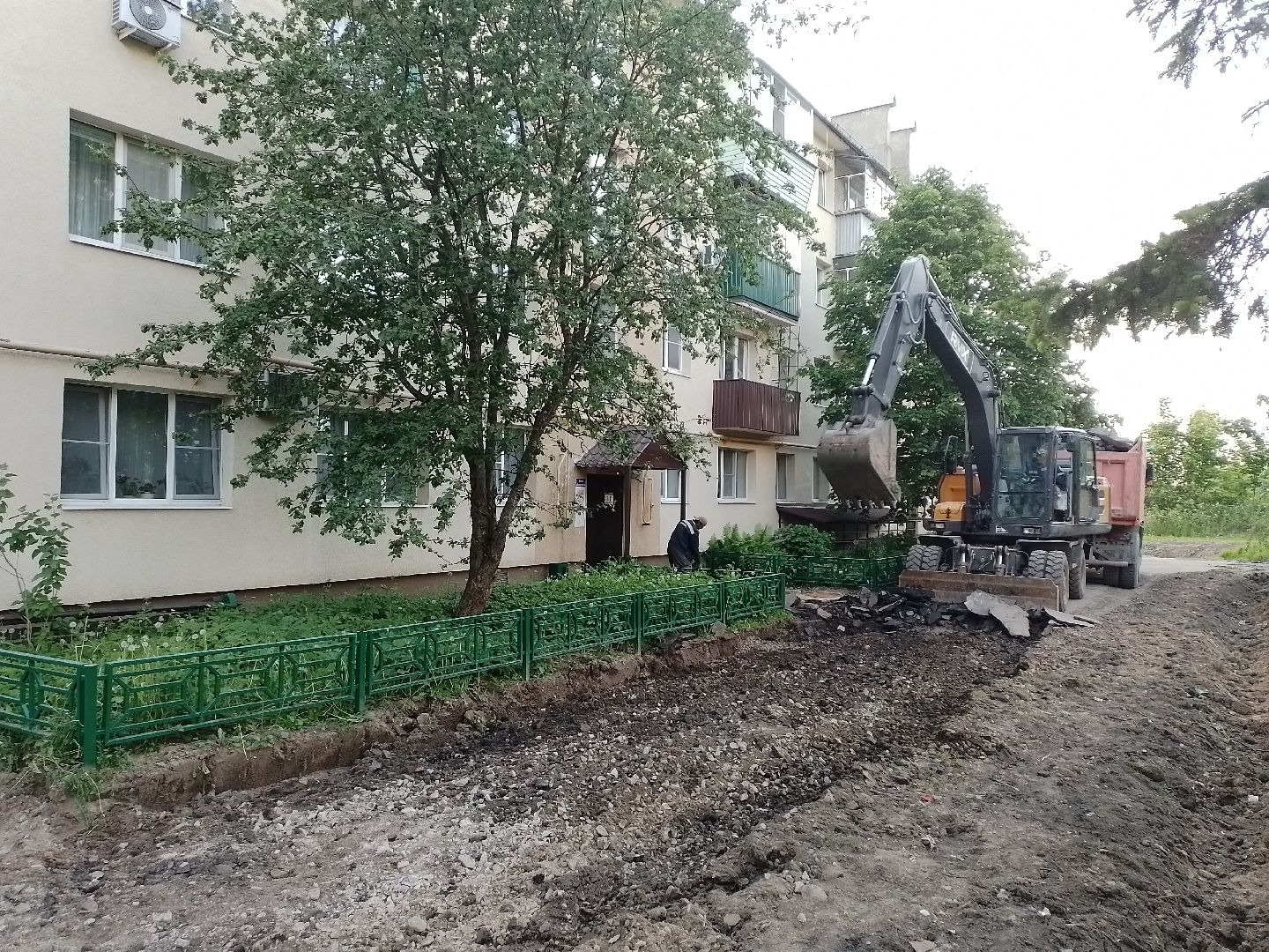 благоустройство, городской округ восход, новый асфальт, асфальтовое покрытие, строительство , формирование комфортной городской среды,