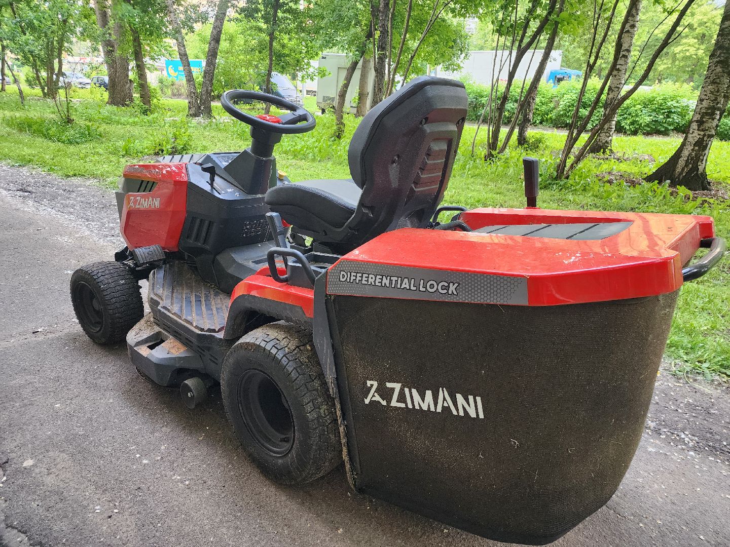 фрязино, покос травы, новая техника, мбу городское хозяйство, газонокосилка,