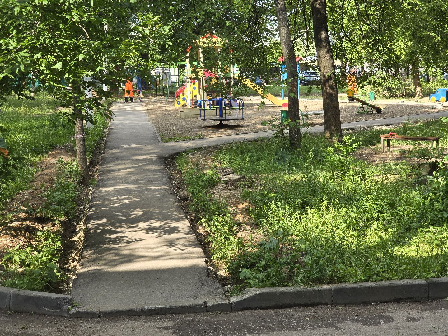 Коломна, благоустройство дворовых территорий,