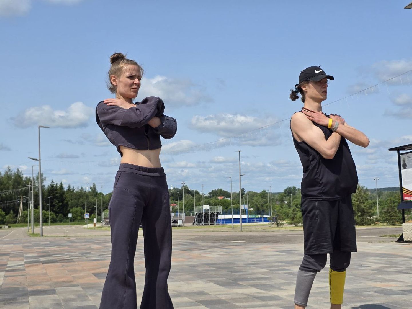 можайск, можайский муниципальный округ, подмосковье, спорт, зарядка с чемпионом, карина черевань, чемпионка мира,