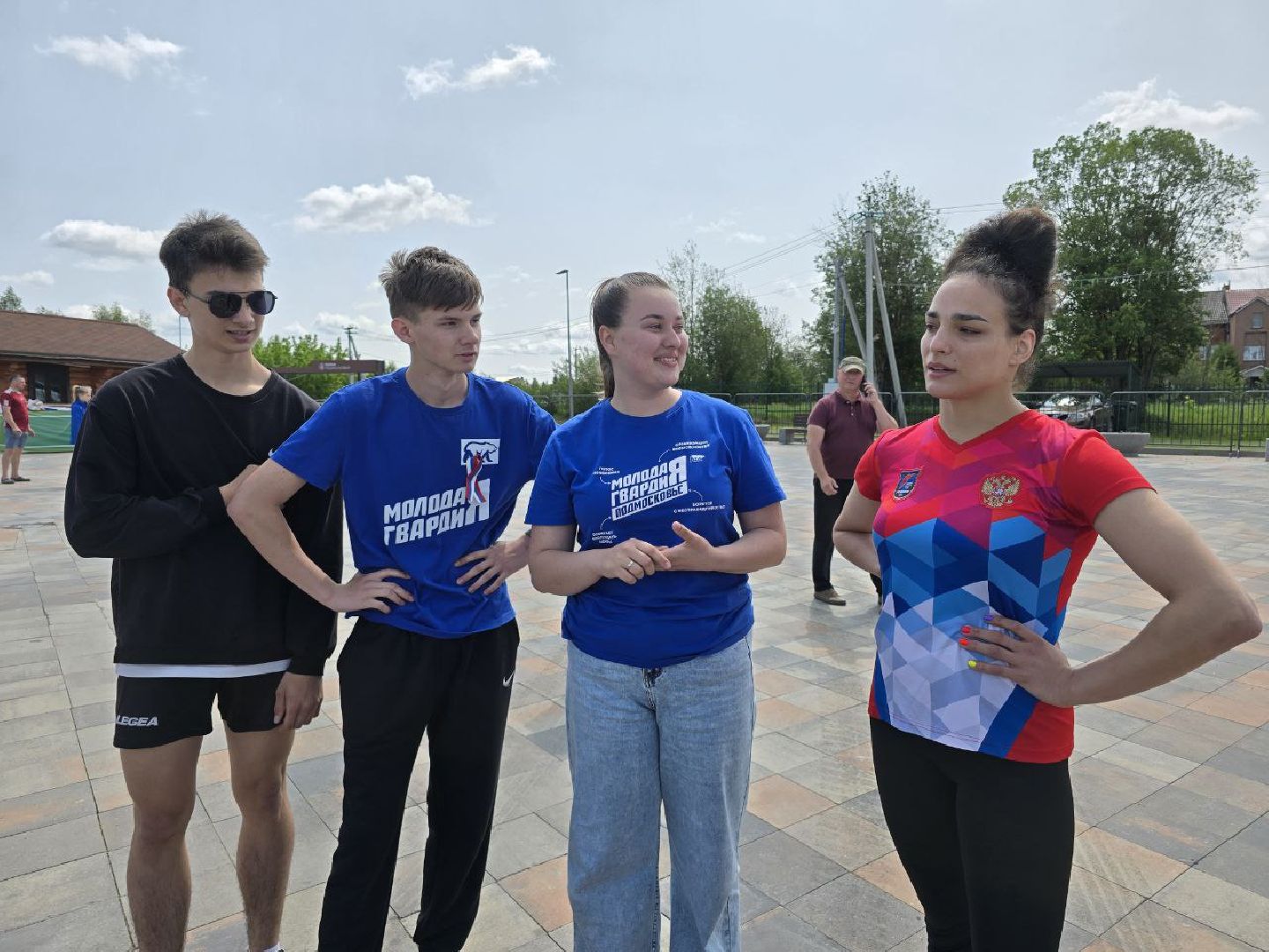 можайск, можайский муниципальный округ, подмосковье, спорт, зарядка с чемпионом, карина черевань, чемпионка мира,