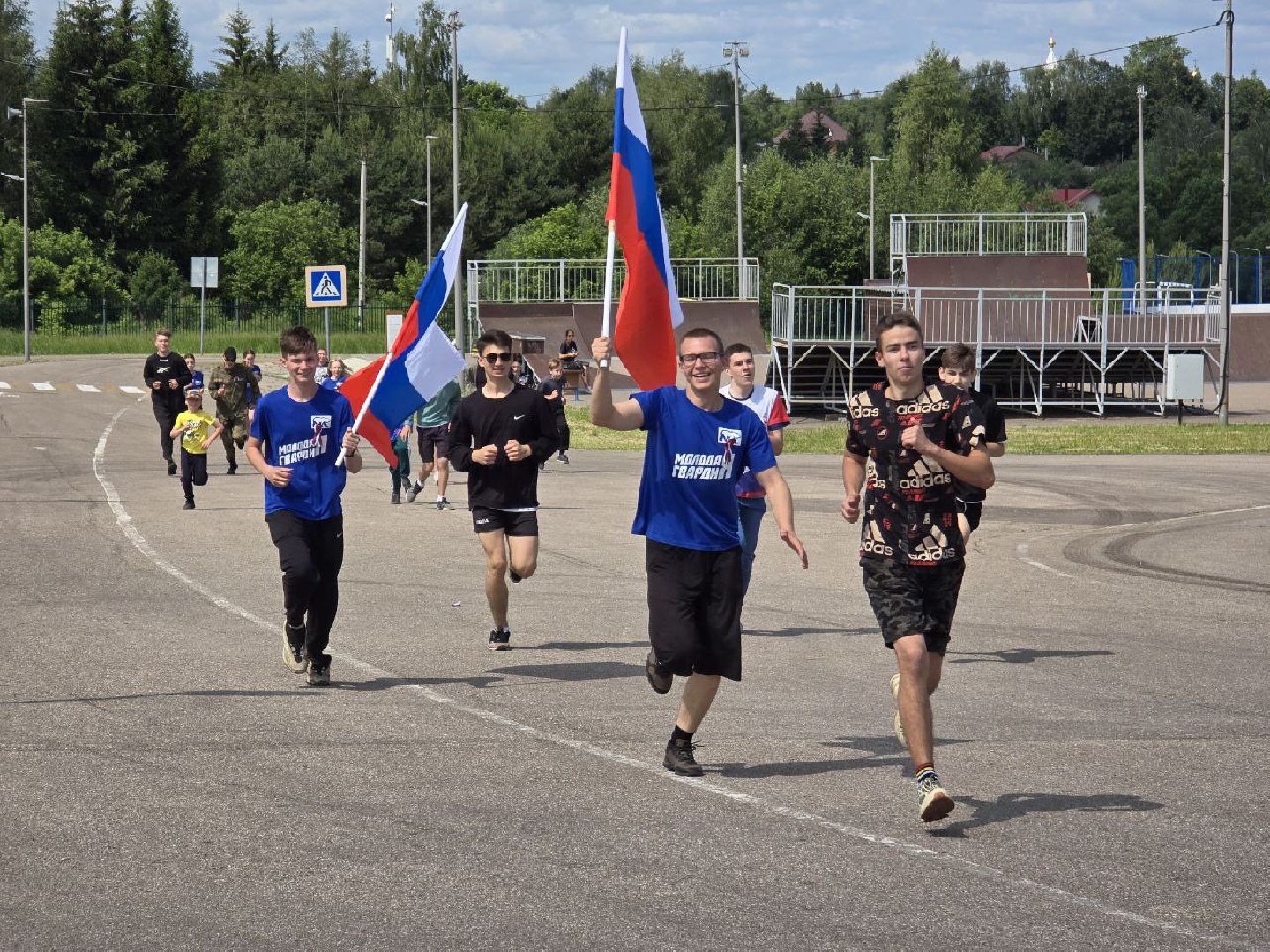 можайск, можайский муниципальный округ, подмосковье, спорт, зарядка с чемпионом, карина черевань, чемпионка мира,