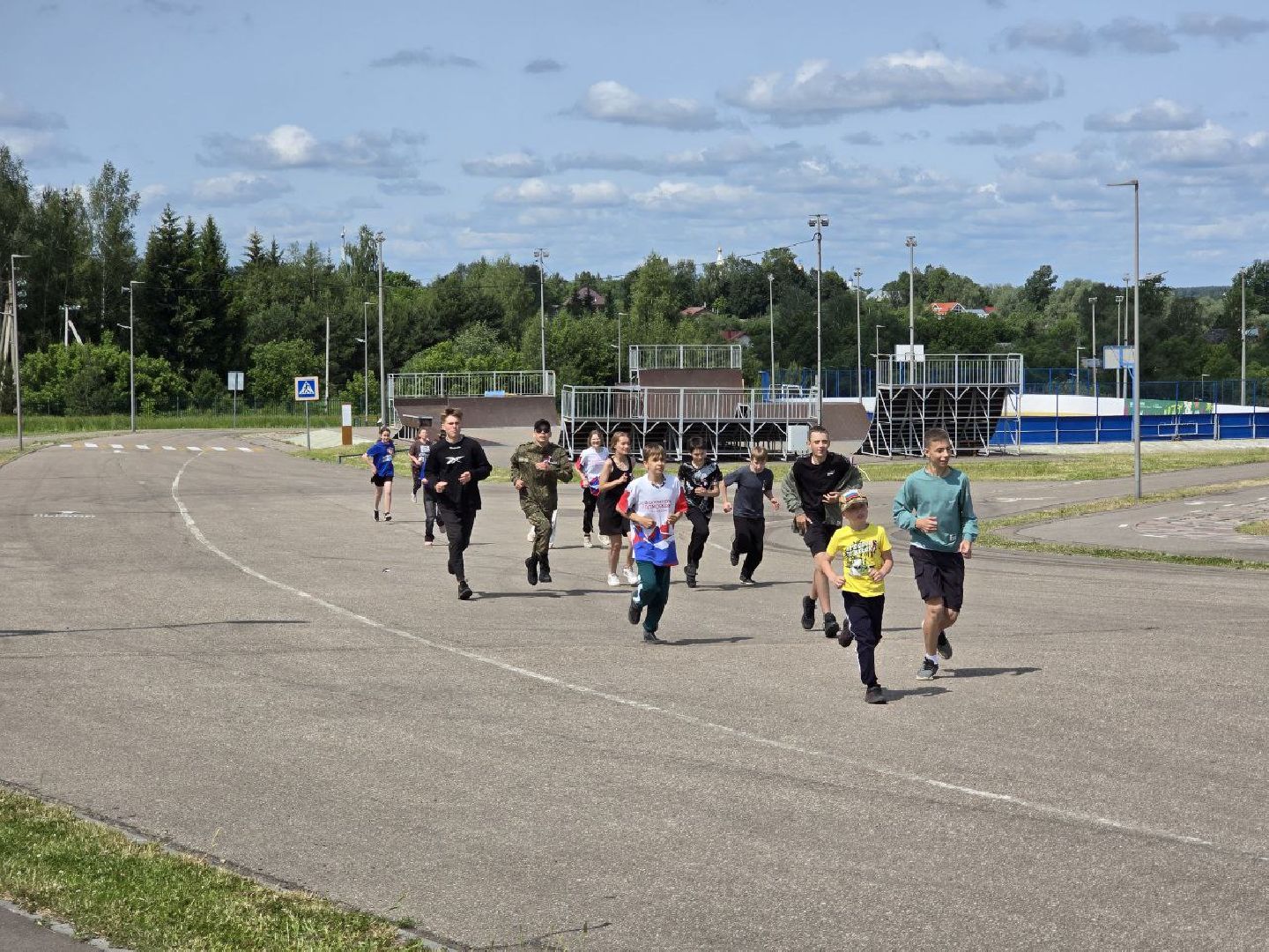 можайск, можайский муниципальный округ, подмосковье, спорт, зарядка с чемпионом, карина черевань, чемпионка мира,