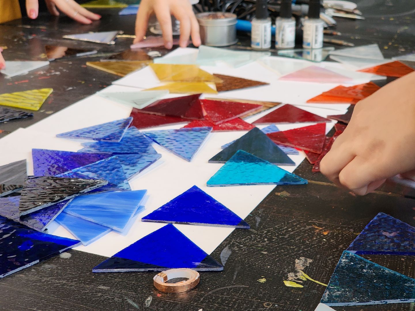 Черноголовка, Мастер-класс, витражные стекла,